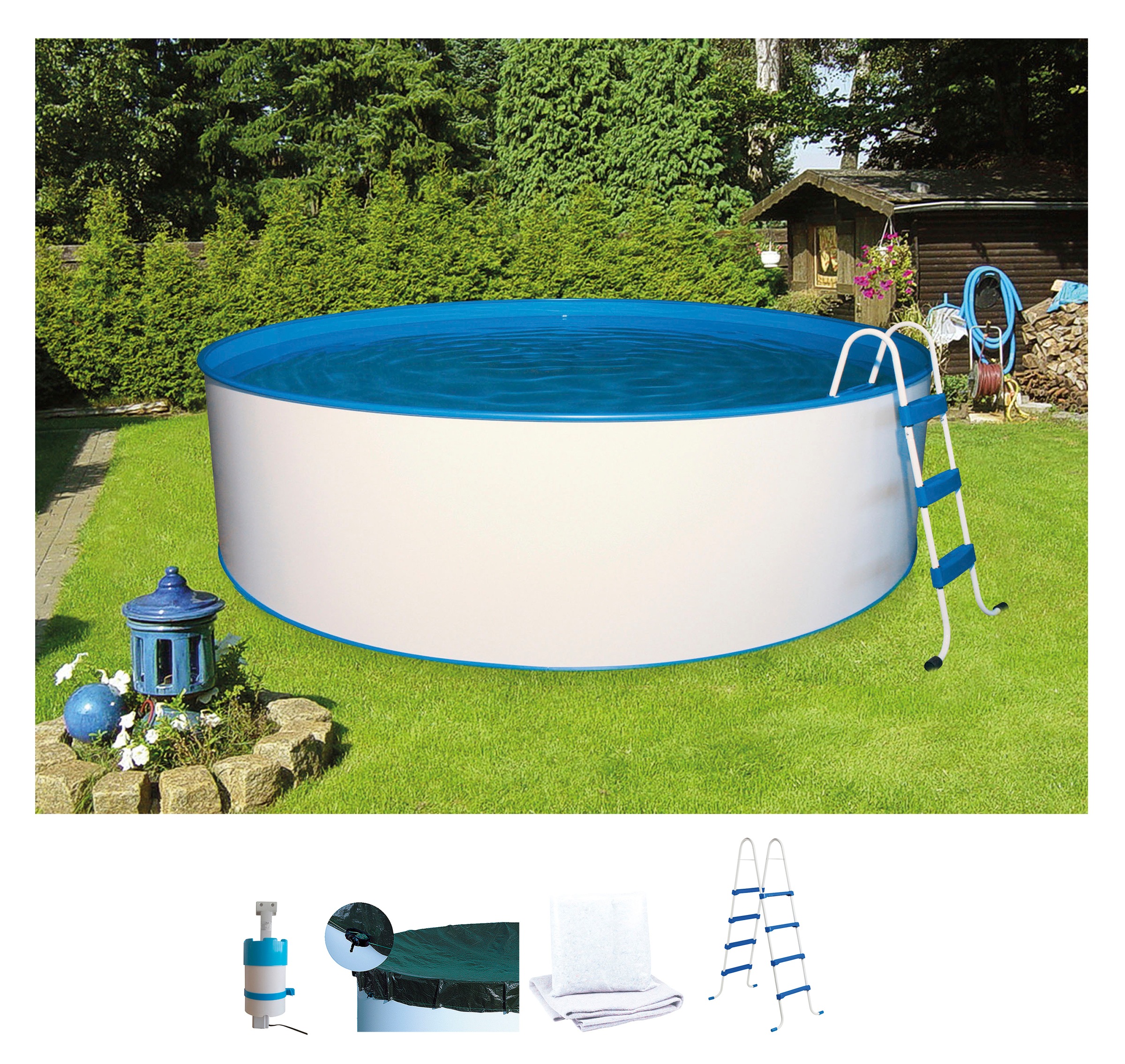 MyPool Rundpool, (5 tlg.), ØxH: 450 x 120 cm kaufen