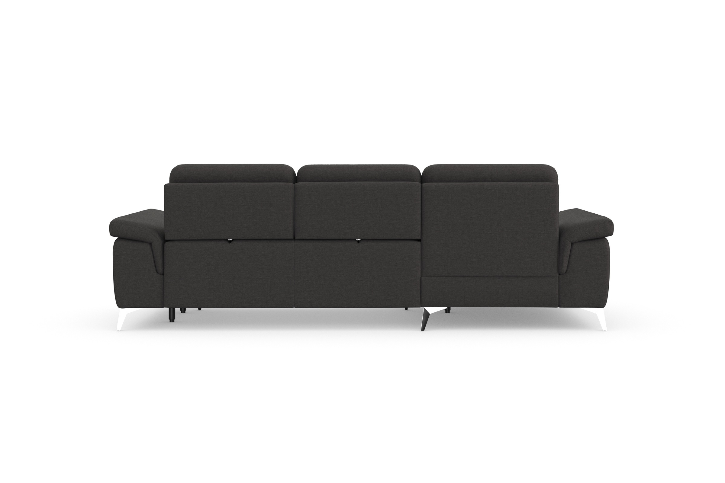 sit&more Ecksofa »Padua L-Form«, inklusive Sitztiefenverstellung, Armteilfunktion und Federkern