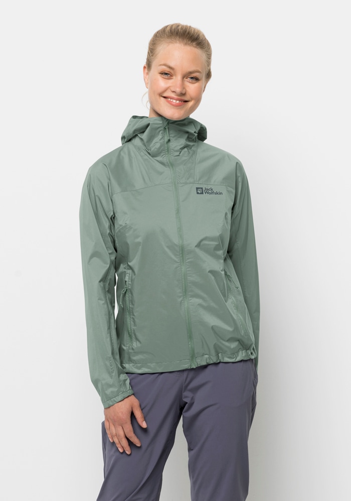 Jack Wolfskin Outdoorjacke »PRELIGHT 2.5L JKT W«, mit Kapuze