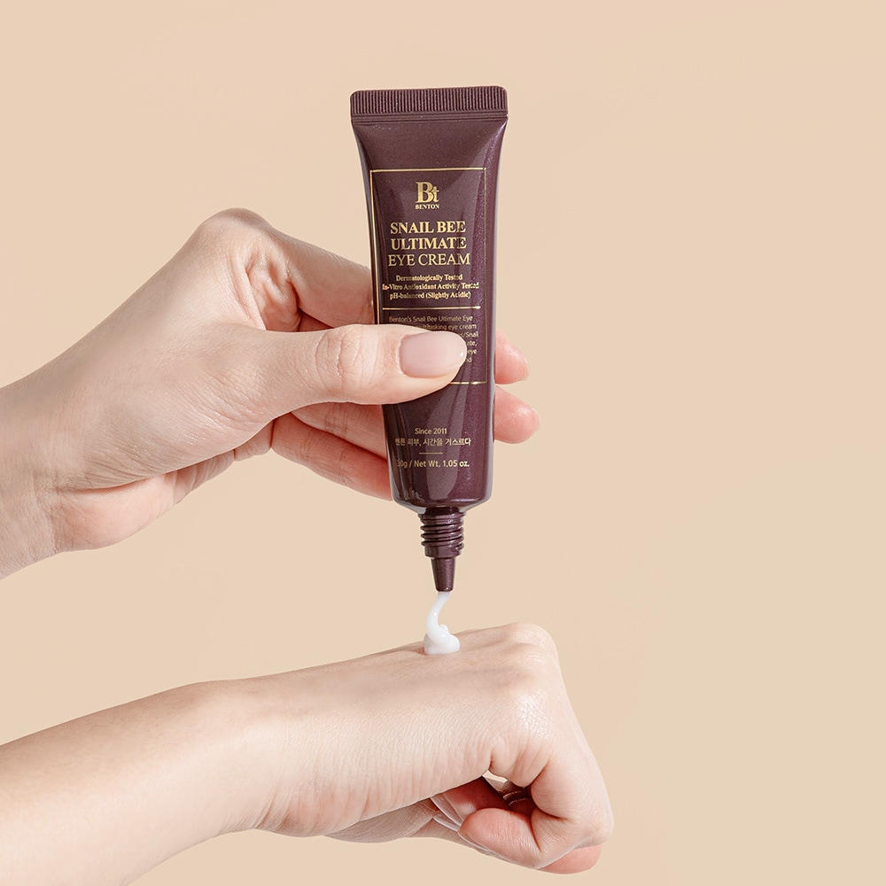 Benton Augencreme »Snail Bee Ultimate Eye Cream« Hochwirksame Anti-Aging-Formel mit Schneckenschleimfiltrat