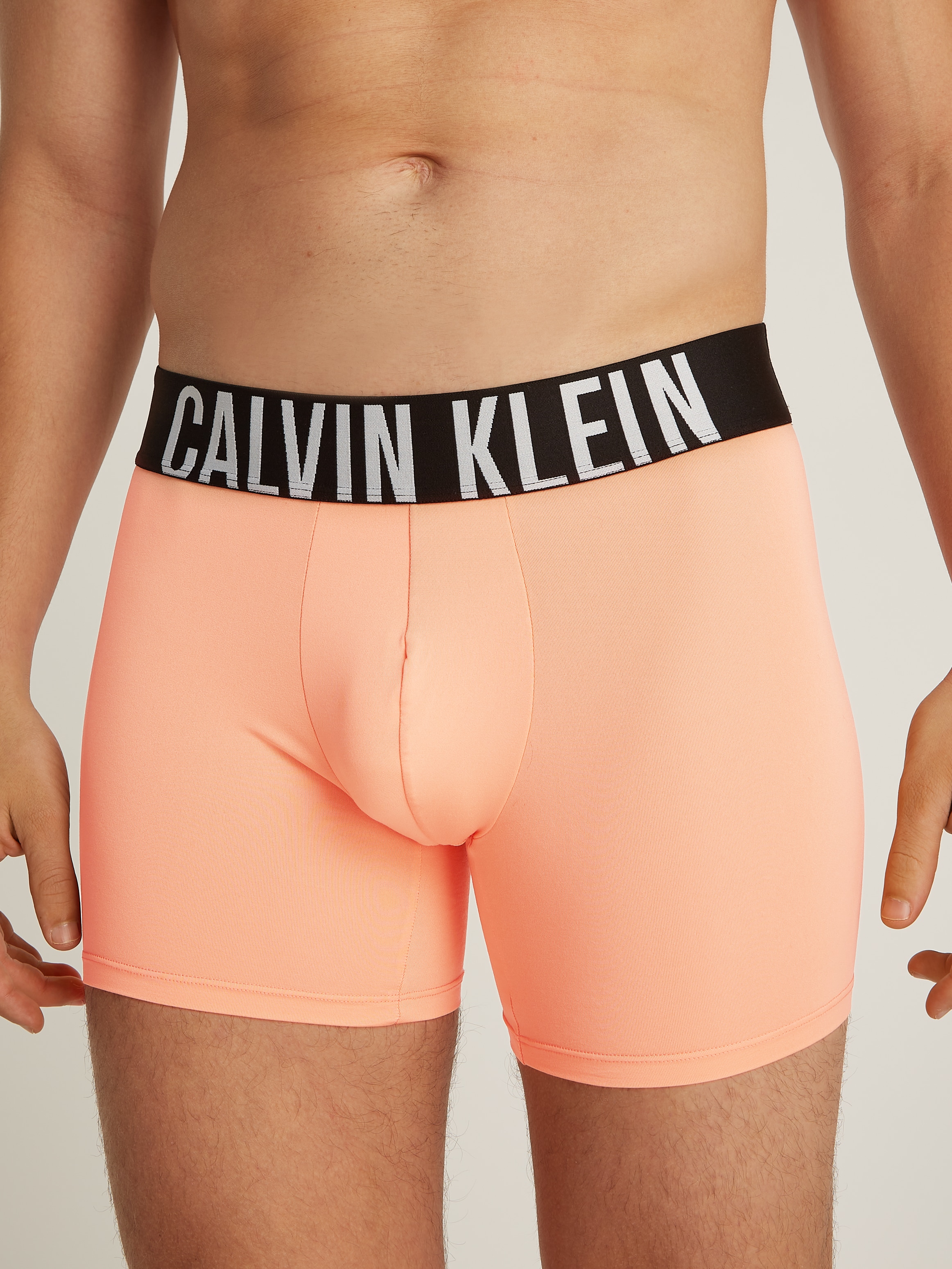 Calvin Klein Underwear Boxer »BOXER BRIEF 3PK«, (Packung, 3 St., 3er), mit elastischem Logobund