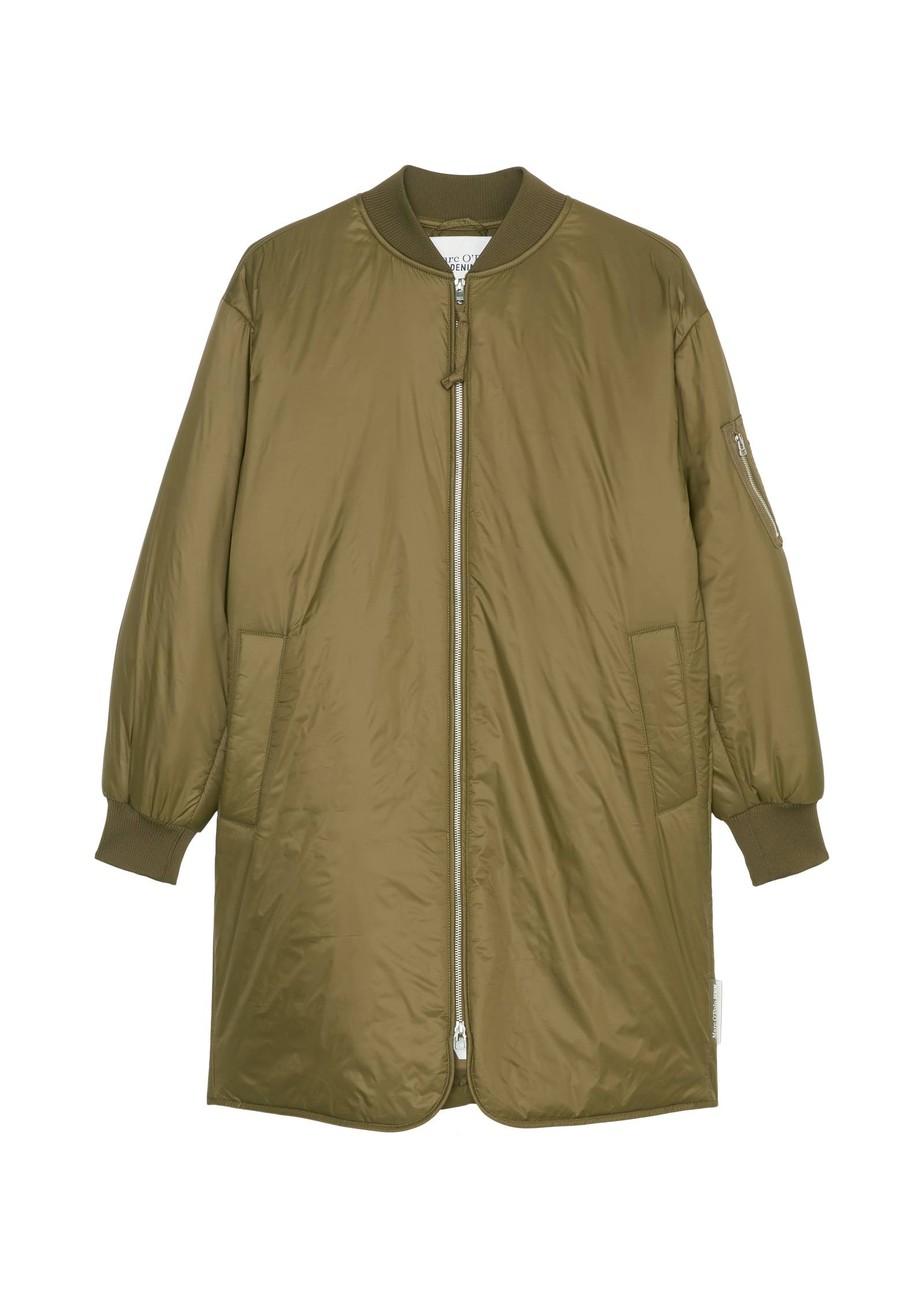 Marc O'Polo DENIM Kurzmantel, im Long-Bomber-Look