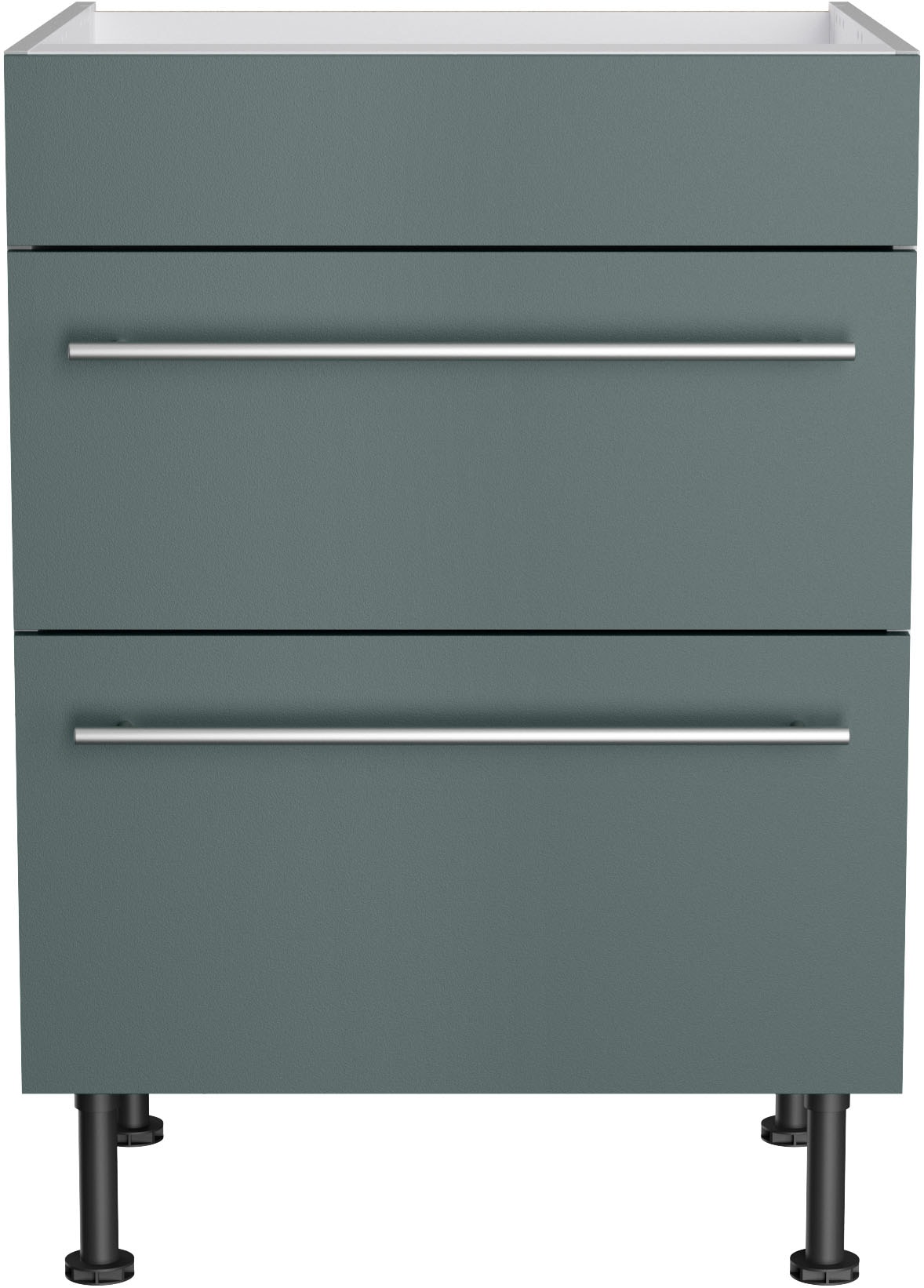 OPTIFIT Kochfeldumbauschrank »Bern2«, Breite 60 cm, Kochfeldumbauschrank, 2 Auszügen, 1 feste Blende