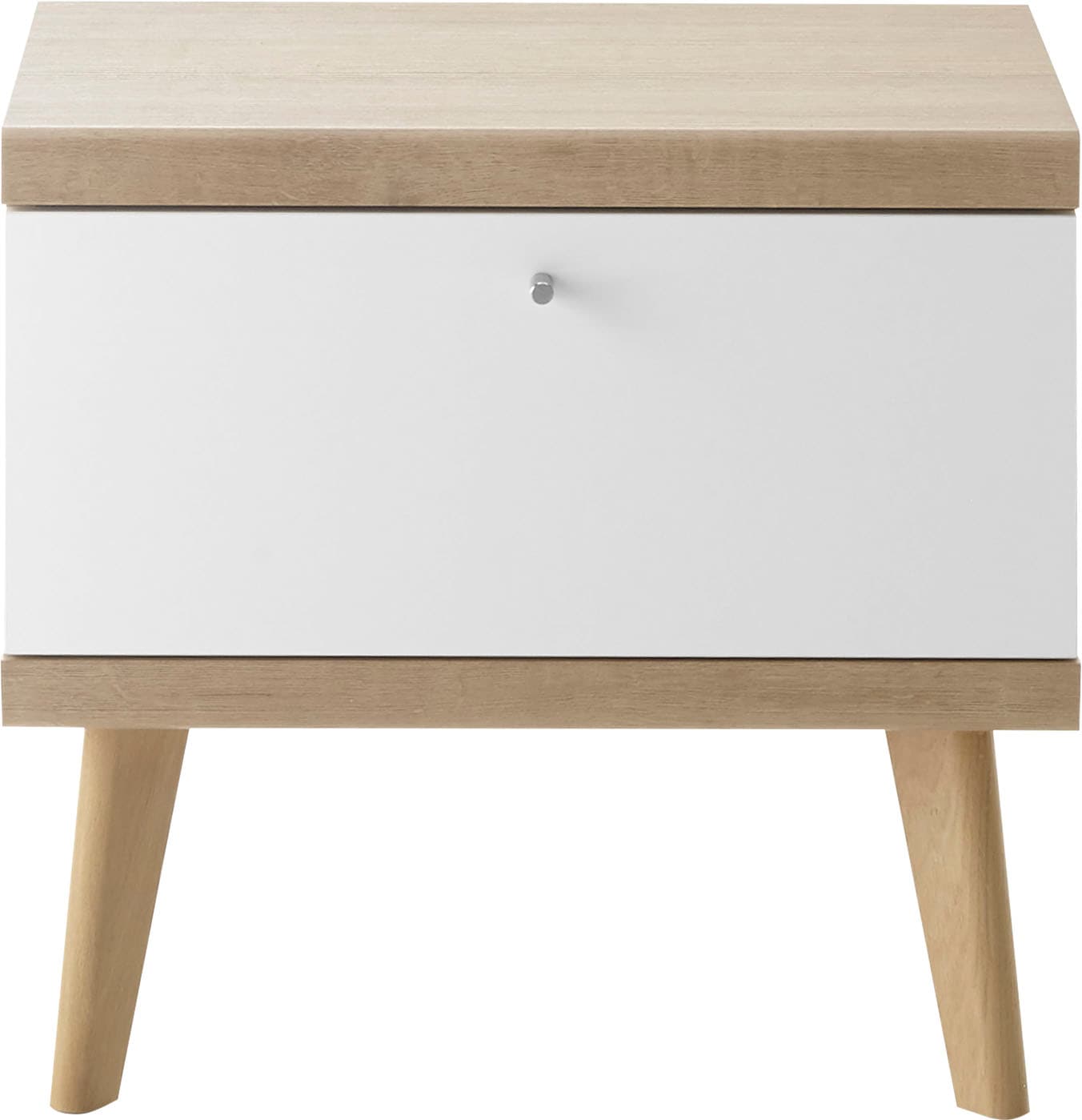 andas Nachtschrank »MERLE«, in skandinavischem Design, aus FSC®-zertifiziertem Holzwerkstoff