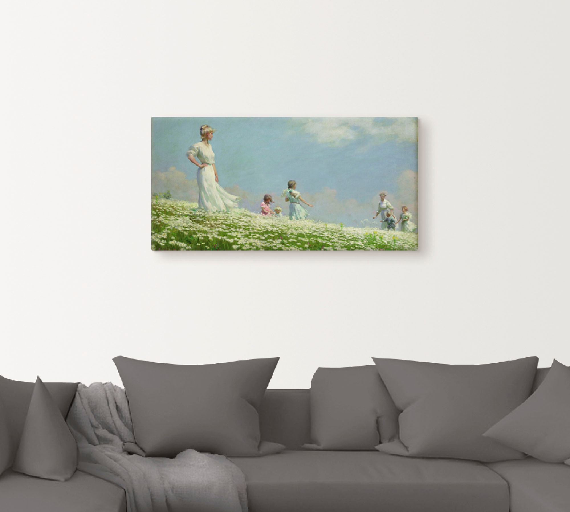Artland Wandbild »Sommer. 1906« Gruppen & Familien 1 Stk. tlg. als Leinwand günstig online kaufen