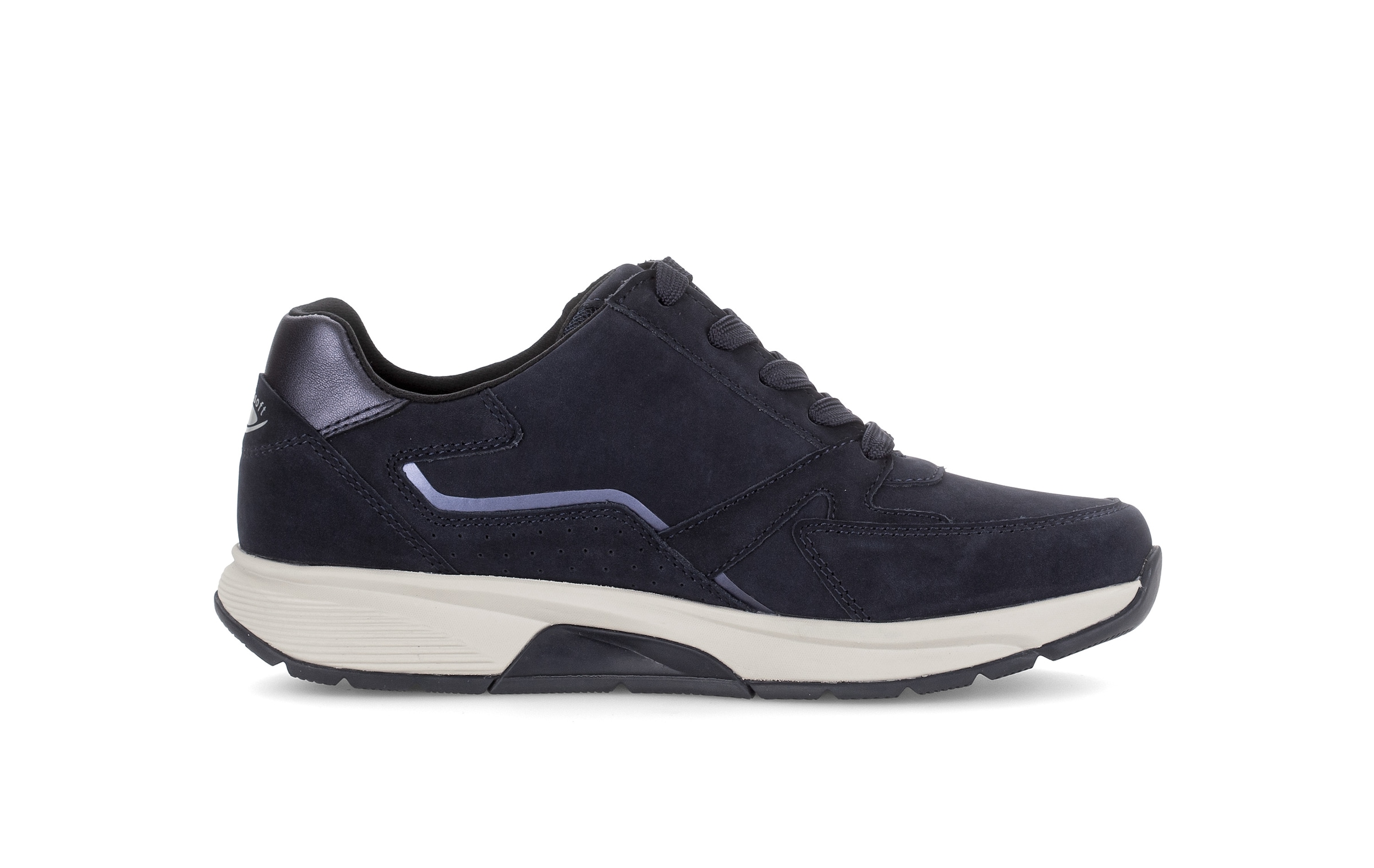 rollingsoft Keilsneaker  Halbschuh, Schnürer mit Kontrastbesätzen