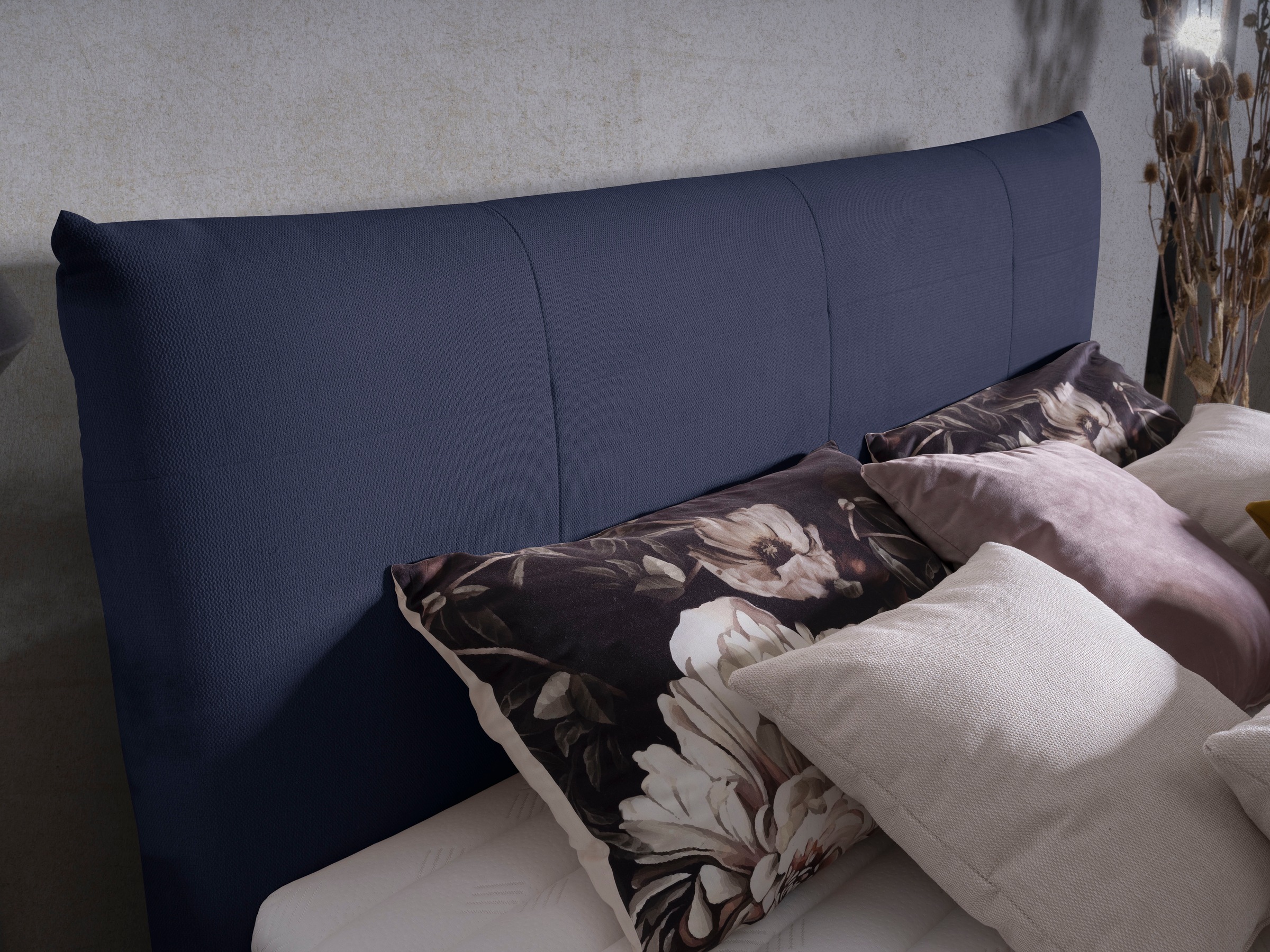 alina Boxspringbett »Luga«, 188 cm breit, inkl. Matratze und Komfortschaum-Topper