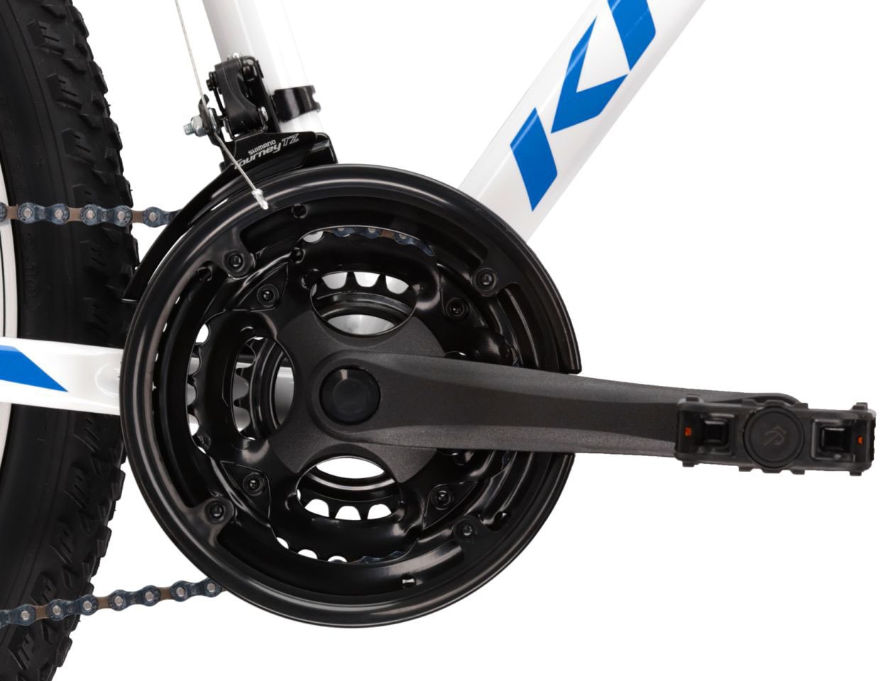 Kross Mountainbike »KROSS MTB Hardtail Lea 1.0 26" weiß«, 21 Gang, Shimano, TOURNEY TY300 Schaltwerk, Kettenschaltung