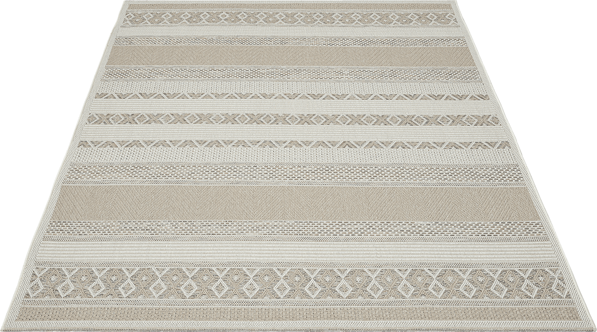 the carpet Teppich »Calgary«, rechteckig, 1 mm Höhe, moderner robuster In und Outdoor Teppich