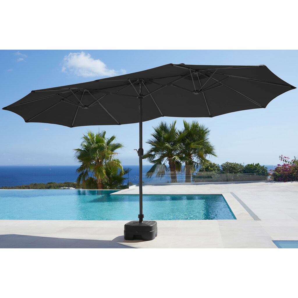 garten gut Sonnenschirm »Fuerteventura«, Inkl. Schutzhülle, ohne Schirmständer