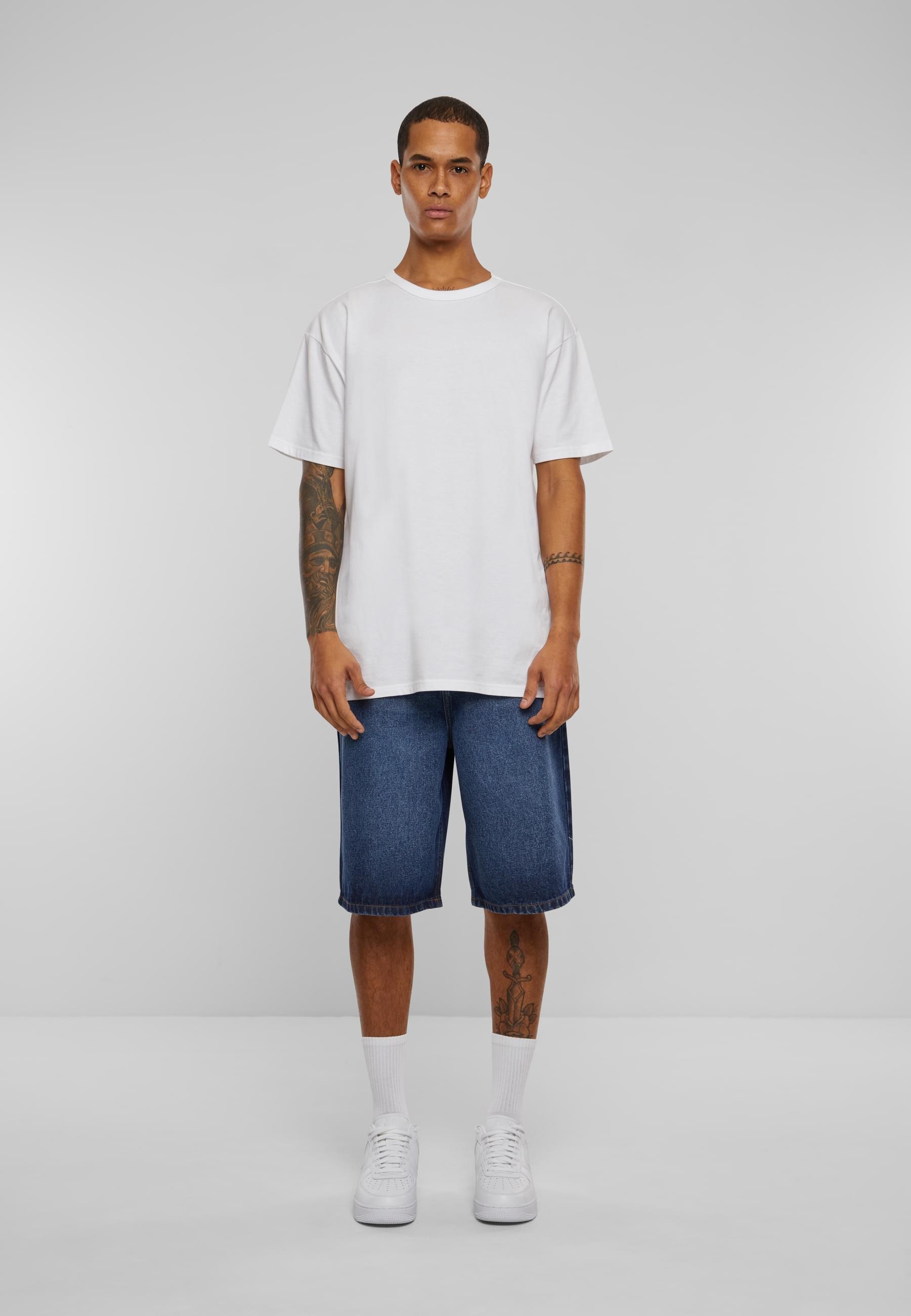 URBAN CLASSICS Shorts »Urban Classics Herren 90's Heavy Denim Shorts«