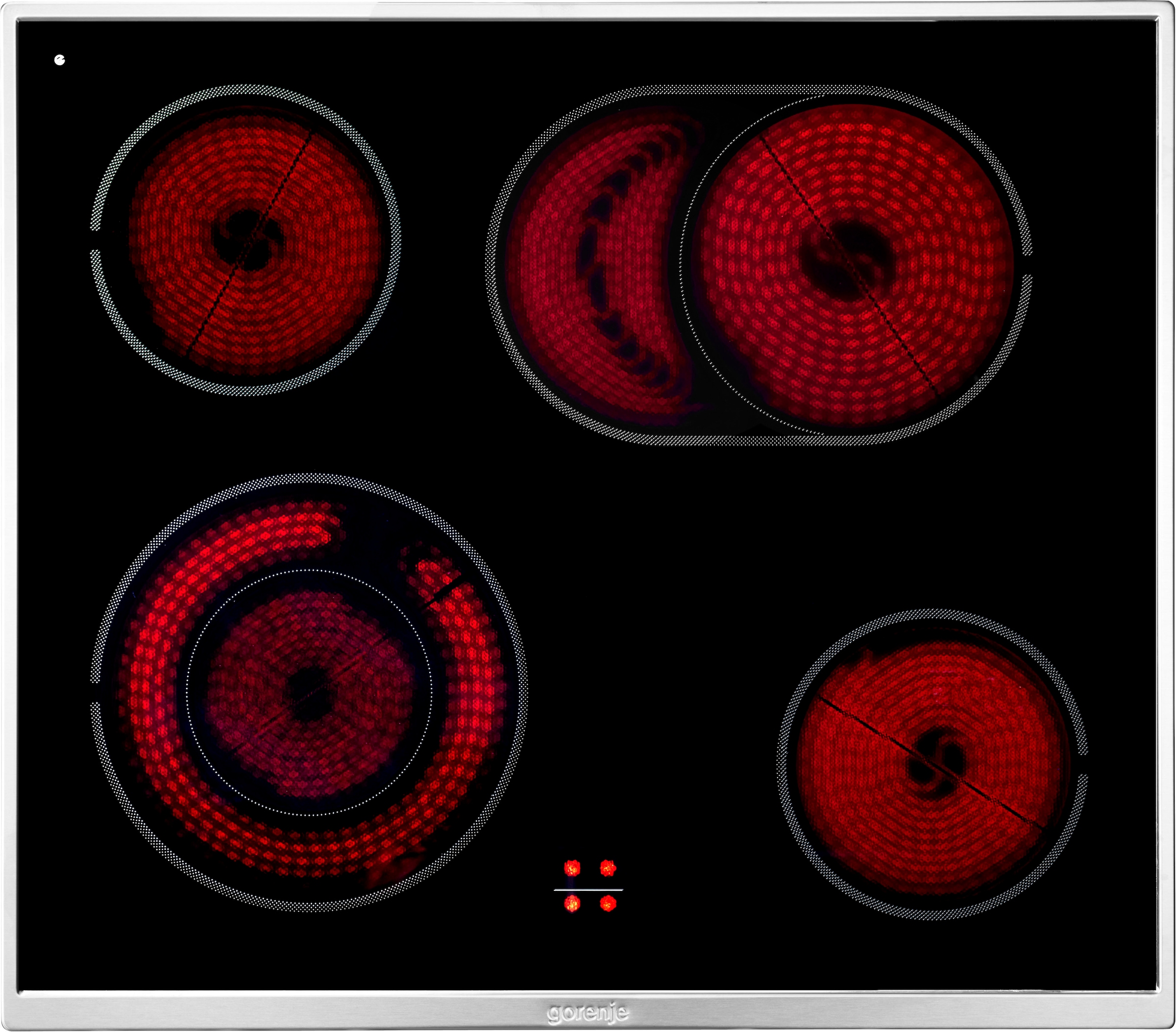 GORENJE Elektro-Herd-Set »Black Set 4«, BCX6737E05BG, mit 1-fach-Teleskopauszug, Aqua Clean, (Set)