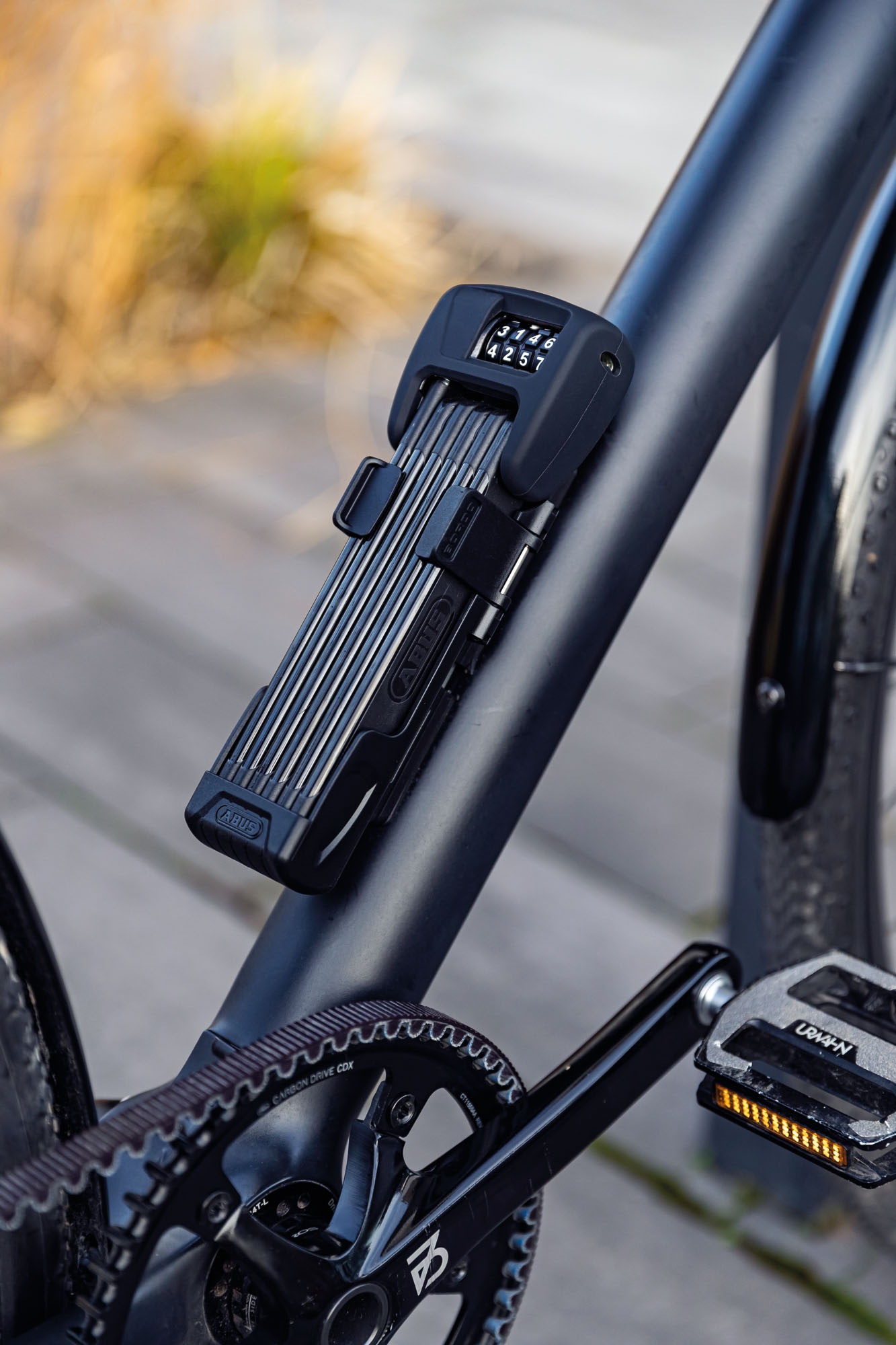 ABUS Faltschloss »BORDO 6200K/90 SH BK«