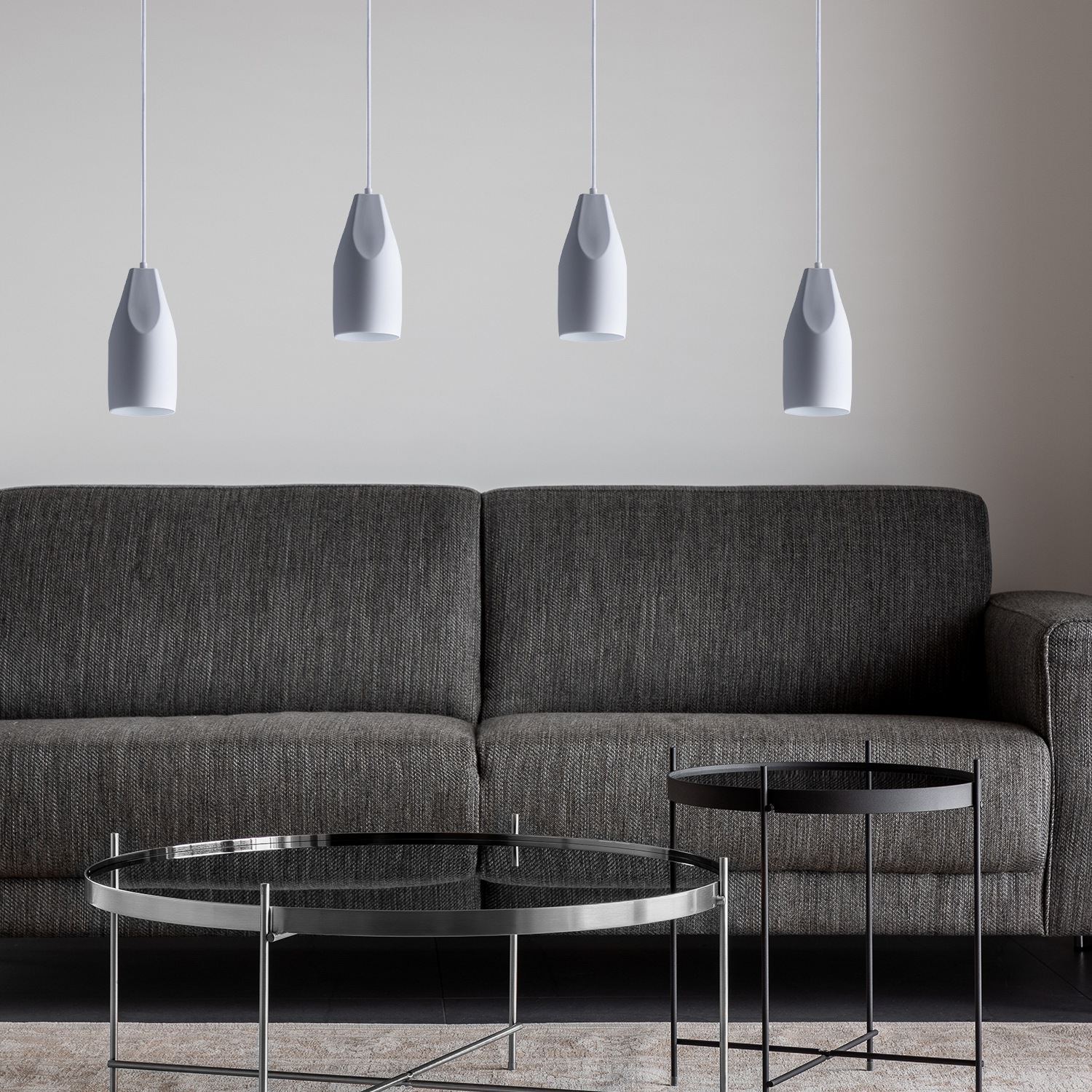 Paco Home Pendelleuchte »HURLEY I«, 1 flammig, Leuchtmittel E27   ohne Leuc günstig online kaufen