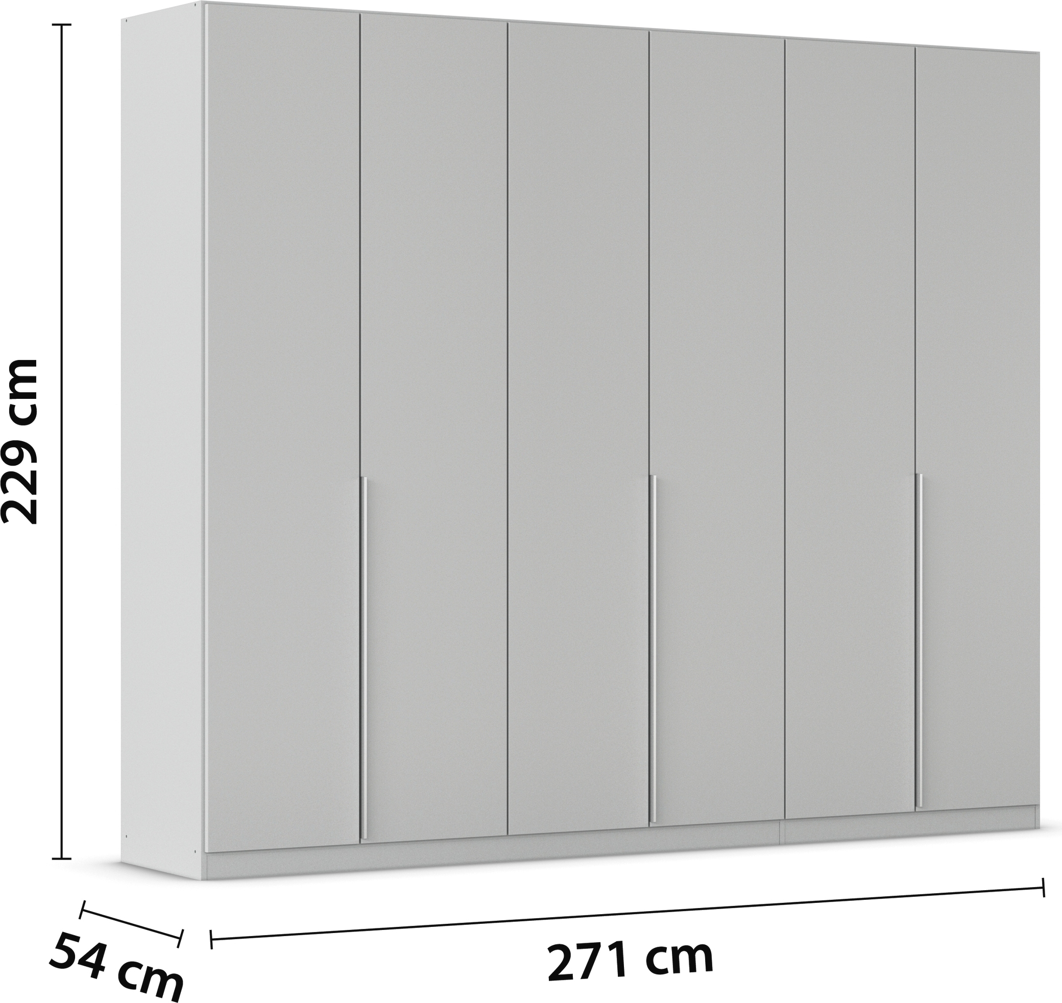 rauch Drehtürenschrank »Kleiderschrank Schrank Garderobe AGORDO TOPSELLER Schlafzimmer«, (in zwei Griff-Farben, Breiten 91-360 cm, Dekor- oder Hochglanzfront), durchdachte Innenausstattung, in 7 Breiten und 2 Höhen MADE IN GERMANY
