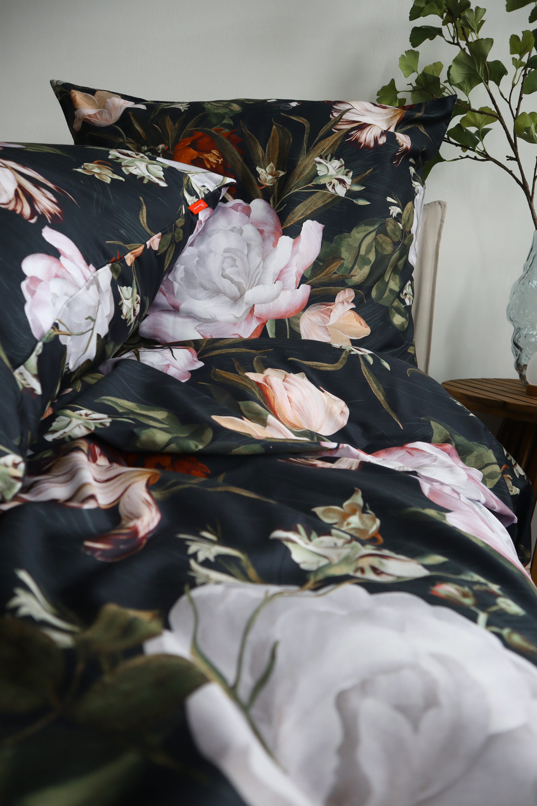 fleuresse Bettwäsche »Bed Art S«, Mako Satin-Bettwäsche aus 100% Baumwolle