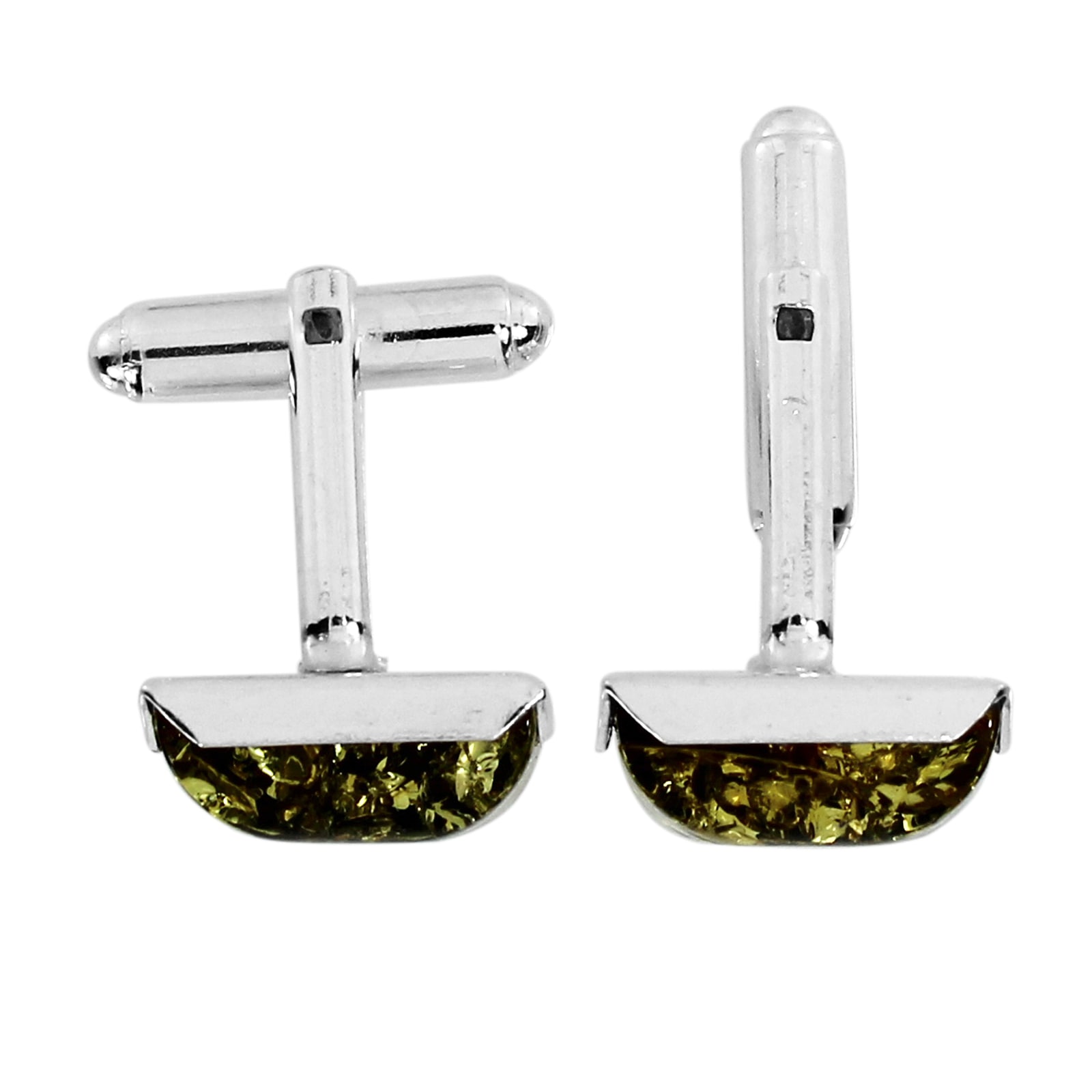 OSTSEE-SCHMUCK Manschettenknöpfe »Ostsee-Schmuck Manschettenknöpfe Classic 14 x 10 mm«, (2 Paar)