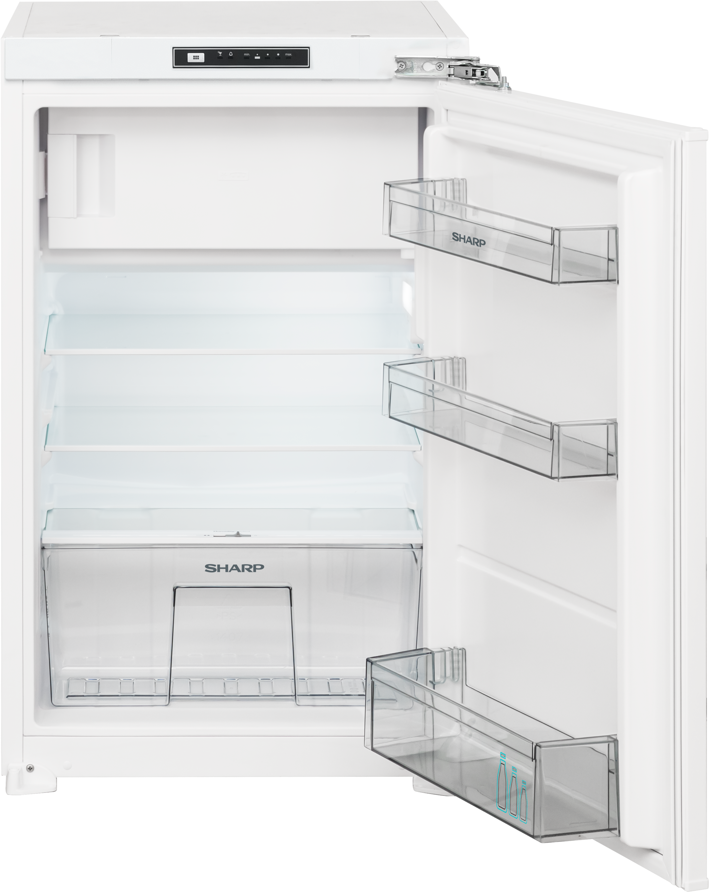 Sharp Einbaukühlschrank »SJ-LD110E0XD-EU«, (88cm Nische), Festtür