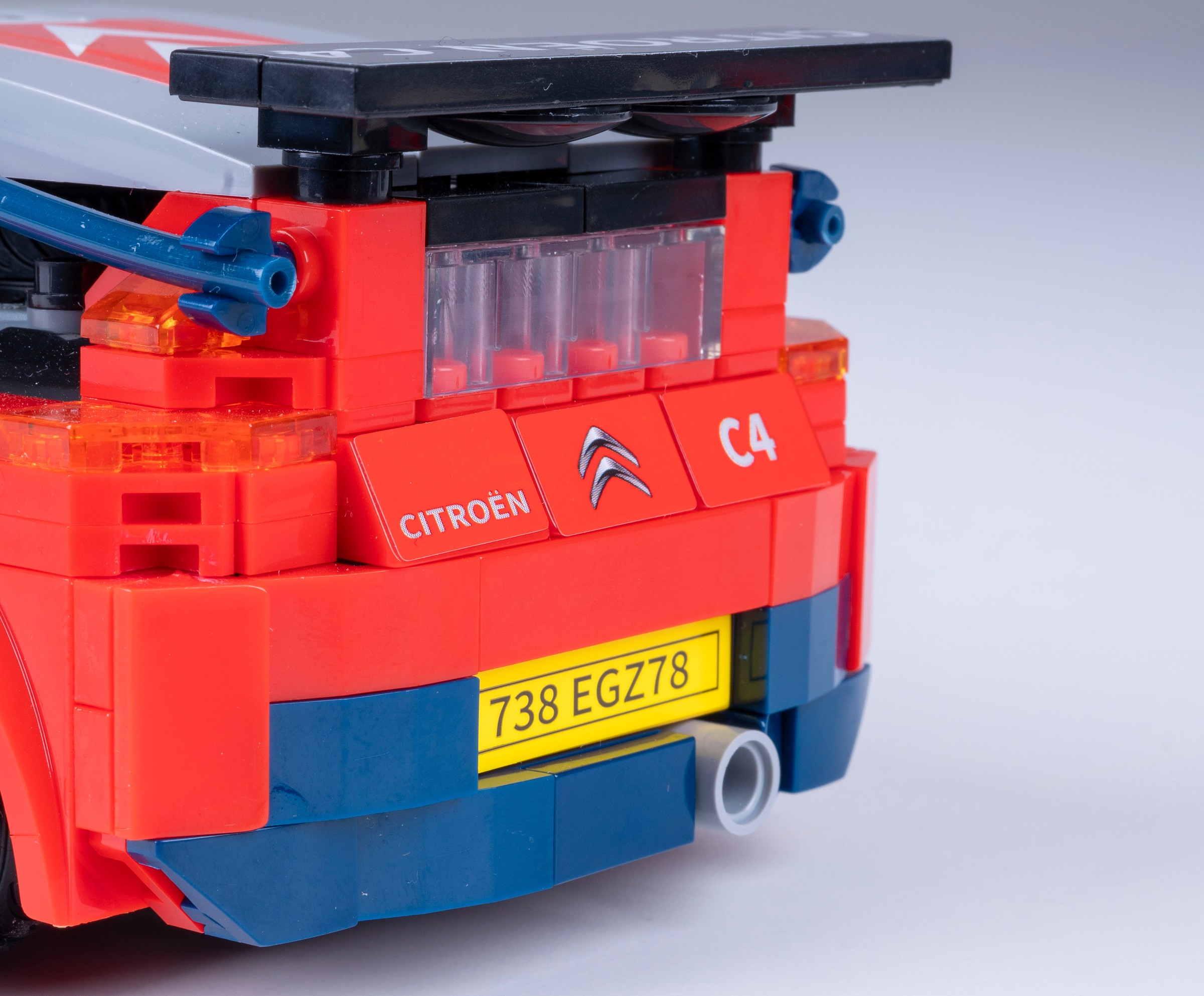 Jamara RC-Auto »CaDA, 2008 Citroën C4 WRC 1:20 2,4GHz Bricks«