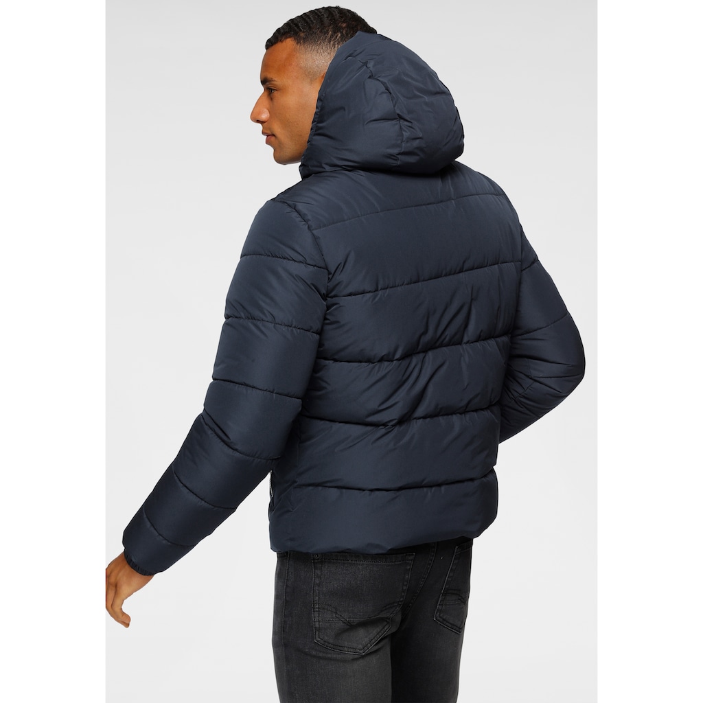 Superdry Steppjacke »HOODED SPORTS PUFFR JACKET«, mit Kapuze