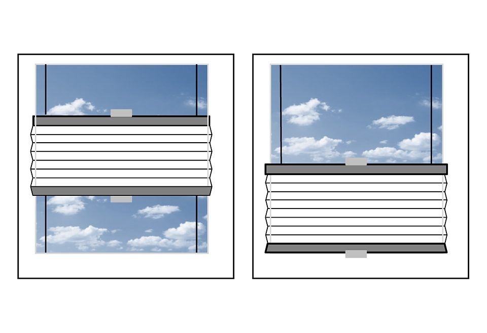LICHTBLICK ORIGINAL Plissee »Klemmfix«, Lichtschutz, ohne Bohren, verspannt,  Faltenstore bequem und schnell bestellen