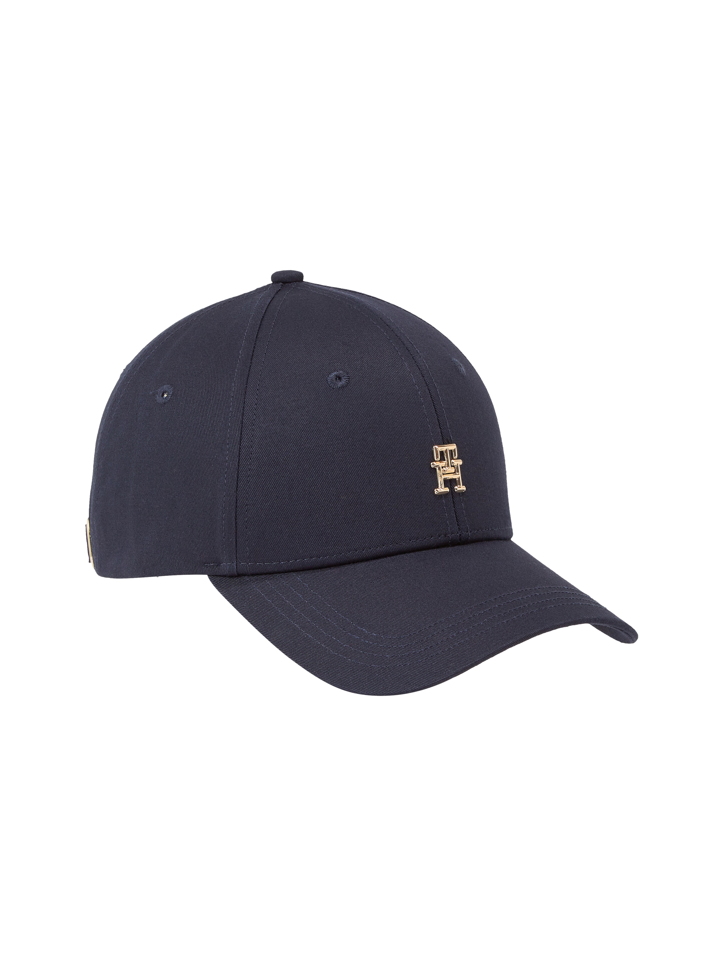 Logo-Pin Baseball CAP«, mit Hilfiger bestellen »ESSENTIAL Cap Tommy goldfarbenen CHIC online