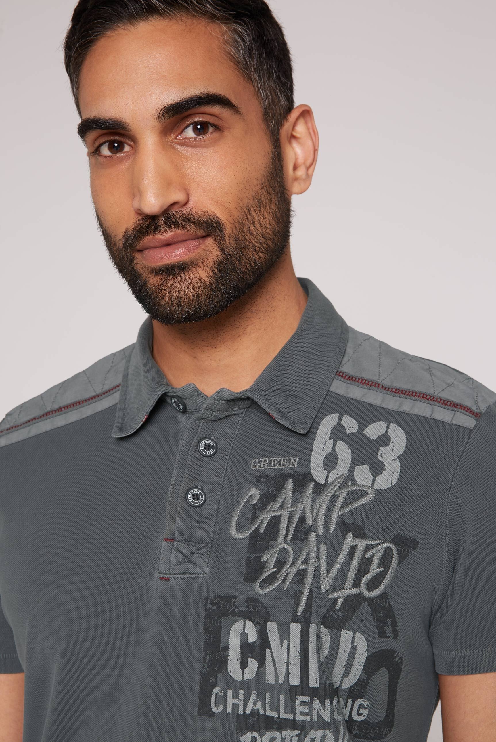 CAMP DAVID Poloshirt, mit VintageWaschung bestellen Quelle.de