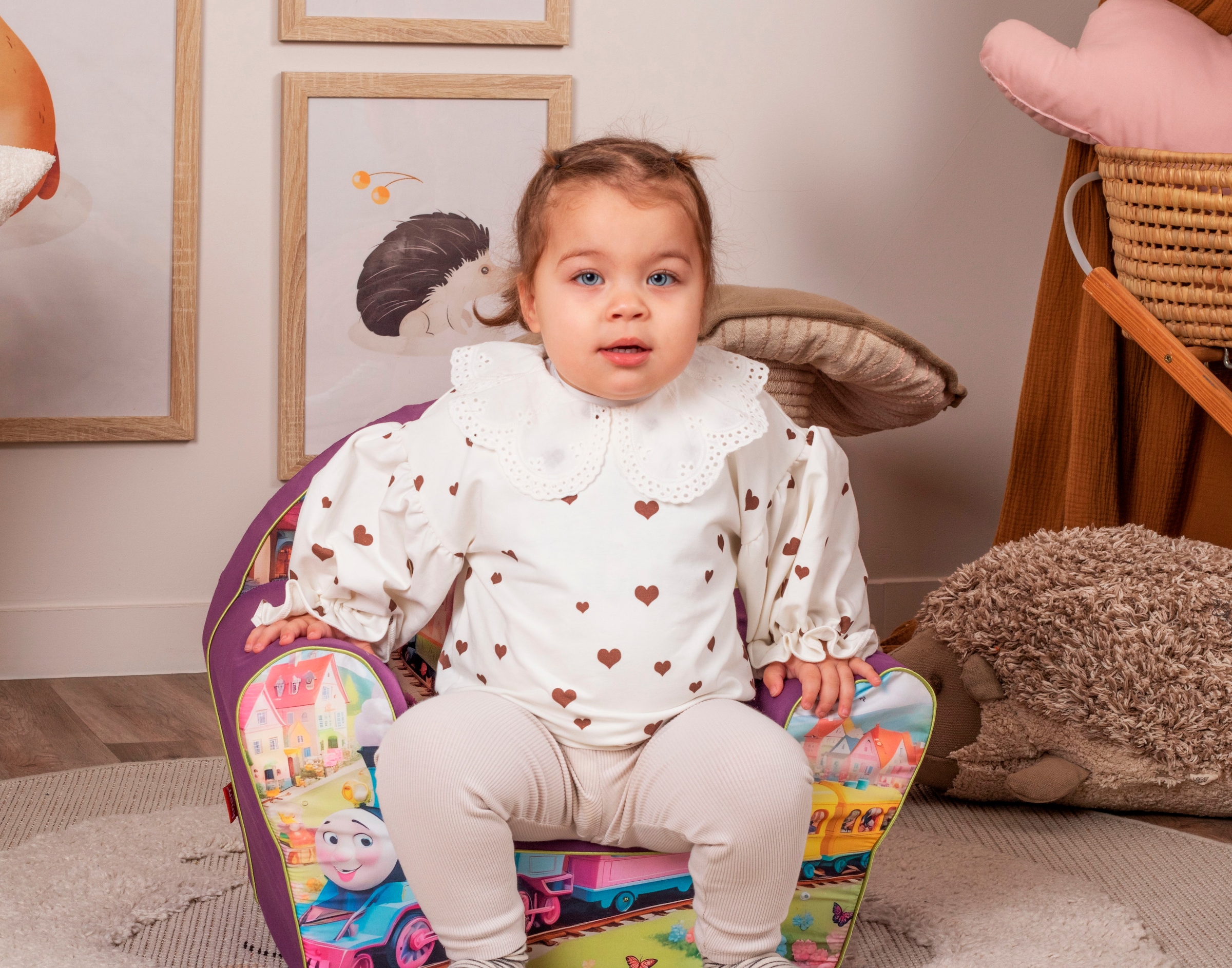 Knorrtoys® Sessel »Happy train«, für Kinder; Made in Europe