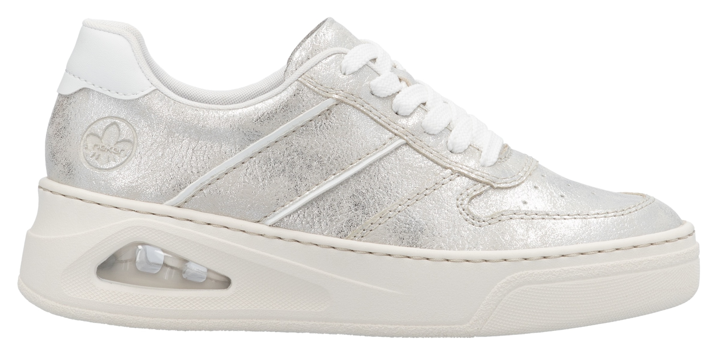 Rieker Plateausneaker, Schnürschuh, Halbschuh, Freizeitsneaker mit Rieker Air Ausstattung
