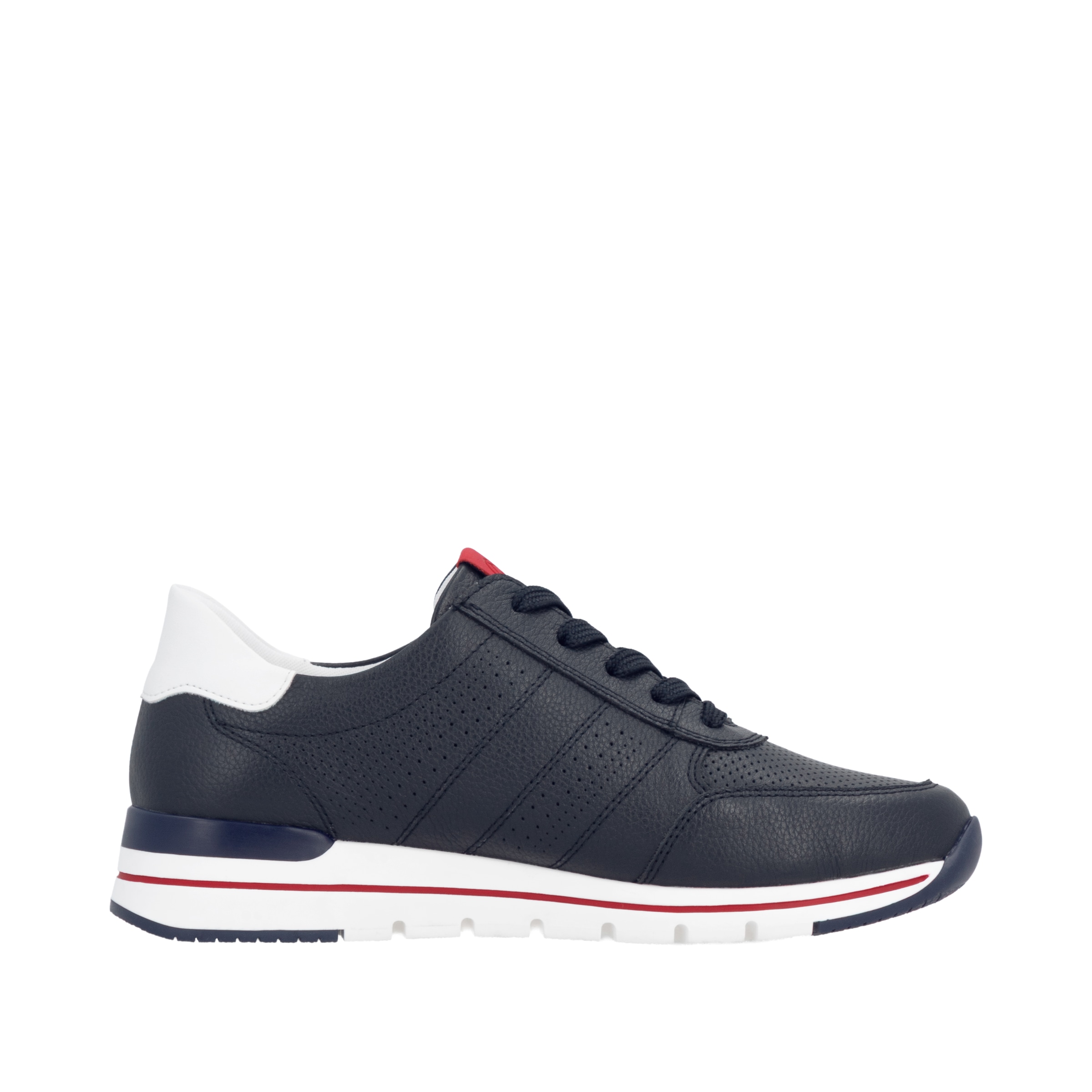 Remonte Keilsneaker  mit gepolstertem Fußbett, Freizeitschuh, Halbschuh, Schnürschuh