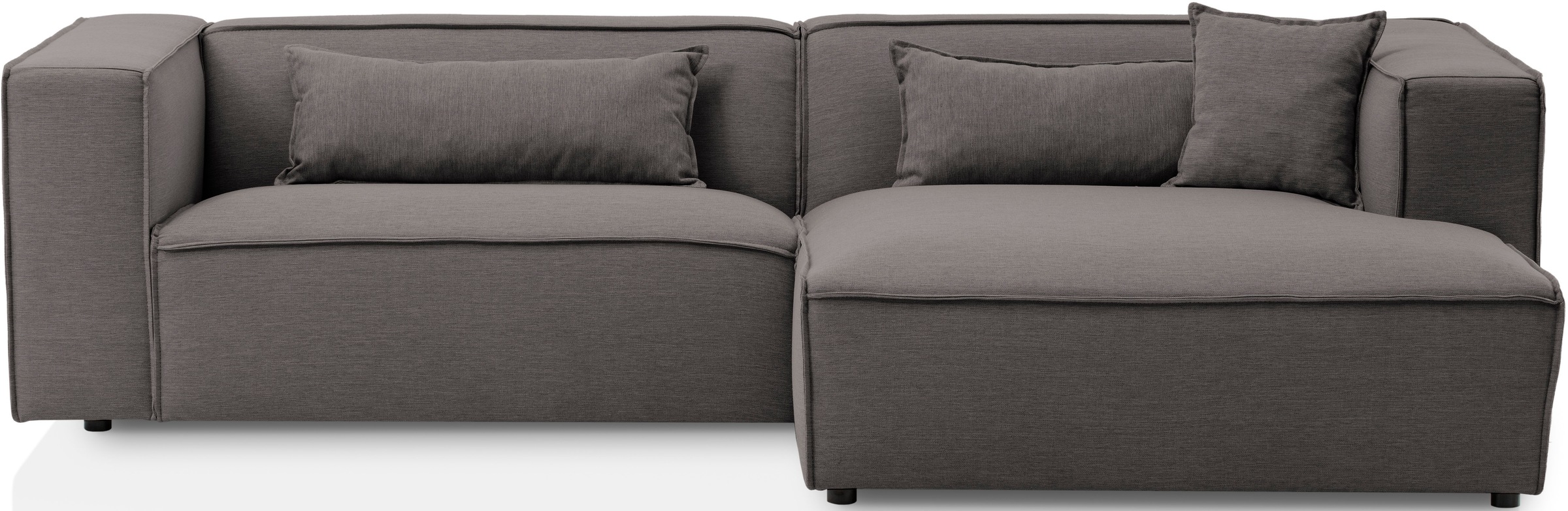 LeGer Home by Lena Gercke Ecksofa »PIARA mit Kedernaht, Cord, Leinenoptik o günstig online kaufen