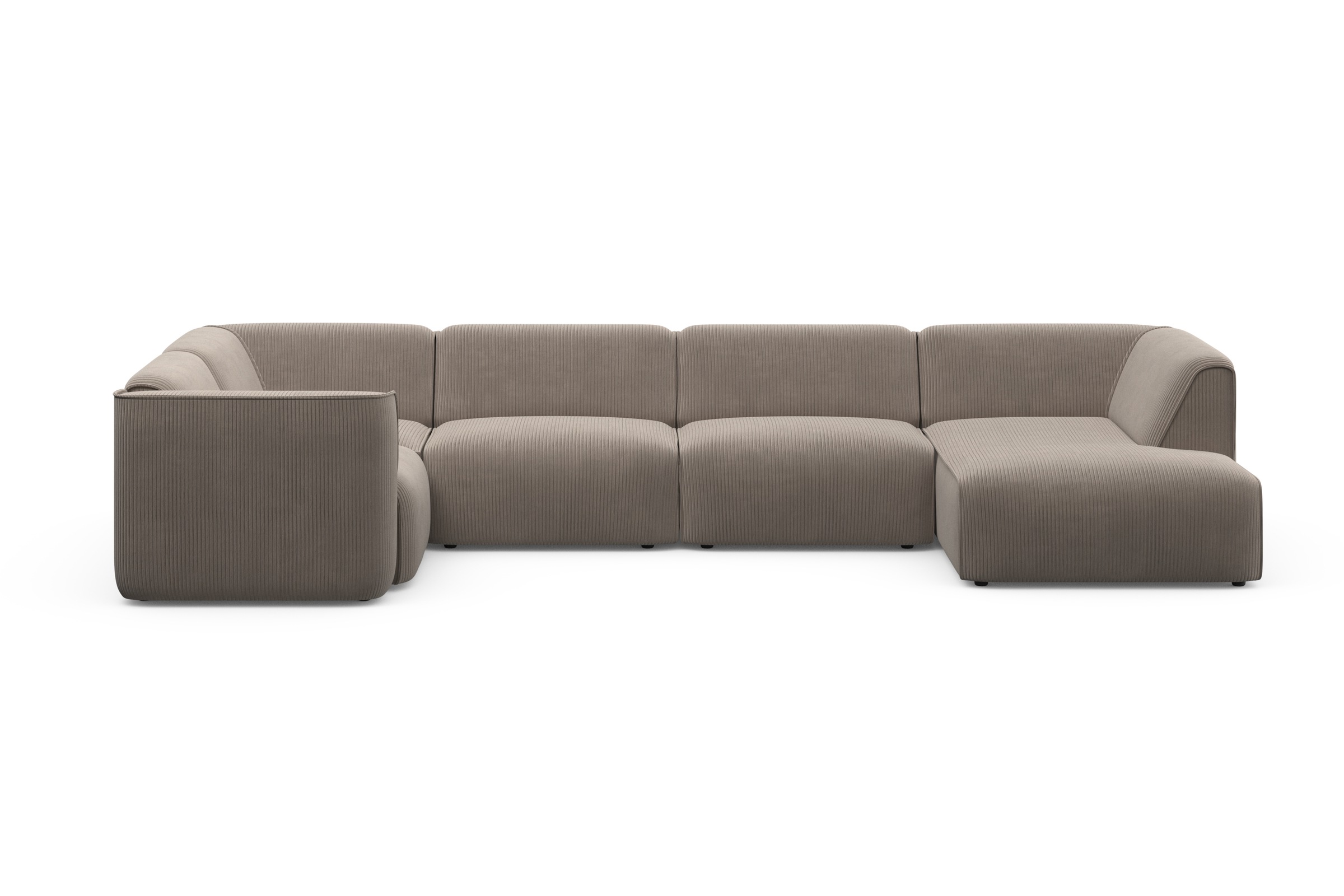 OTTO home Wohnlandschaft »Merid U-Form, jederzeit durch Module erweiterbar, günstig online kaufen