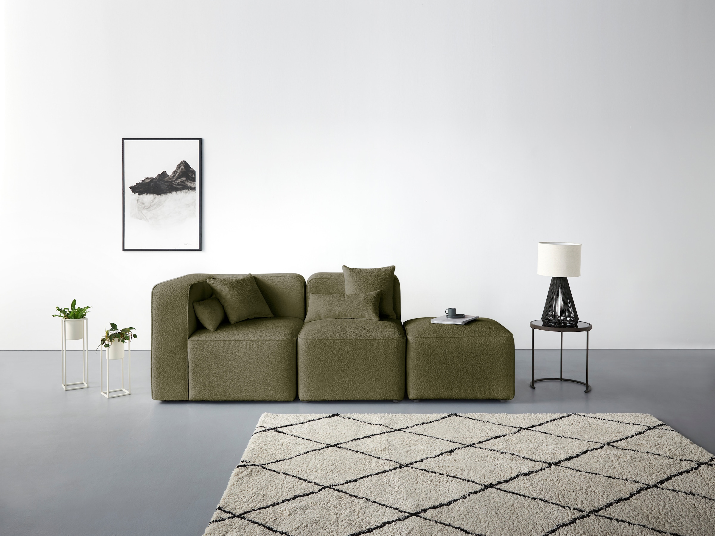 Home affaire 3-Sitzer »Sundstrup« Modulserie, individuelle Zusammenstellung günstig online kaufen