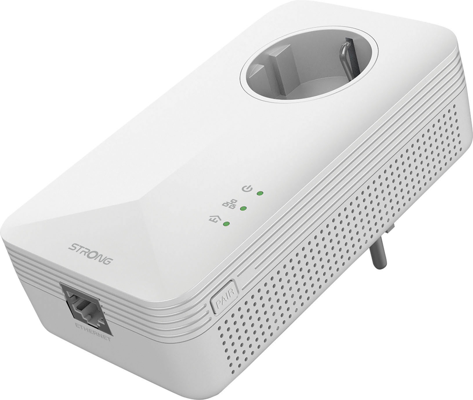 Strong Reichweitenverstärker »Powerline 1000 Mbit/s Set (2 Einheiten)«, (2 St.)