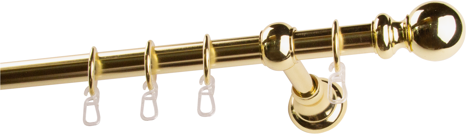 GARESA Gardinenstange »ANDREA« Ø 20 mm 1 läufig-läufig Wunschmaßlänge Vorha günstig online kaufen