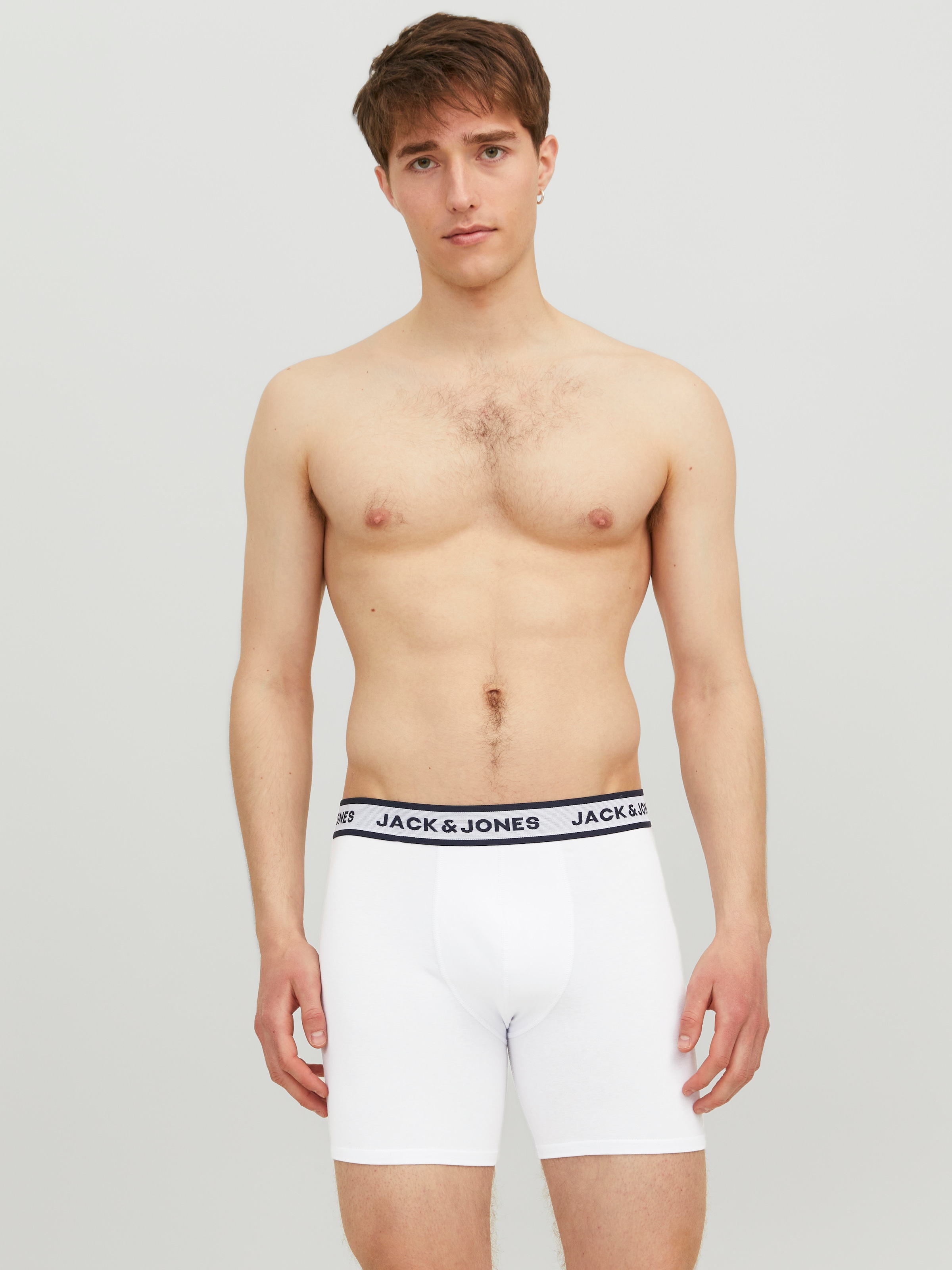 Jack & Jones PlusSize Boxershorts »JACSOLID BOXER BRIEFS 3 PACK PLS NOOS«, (Packung, 3 St.)