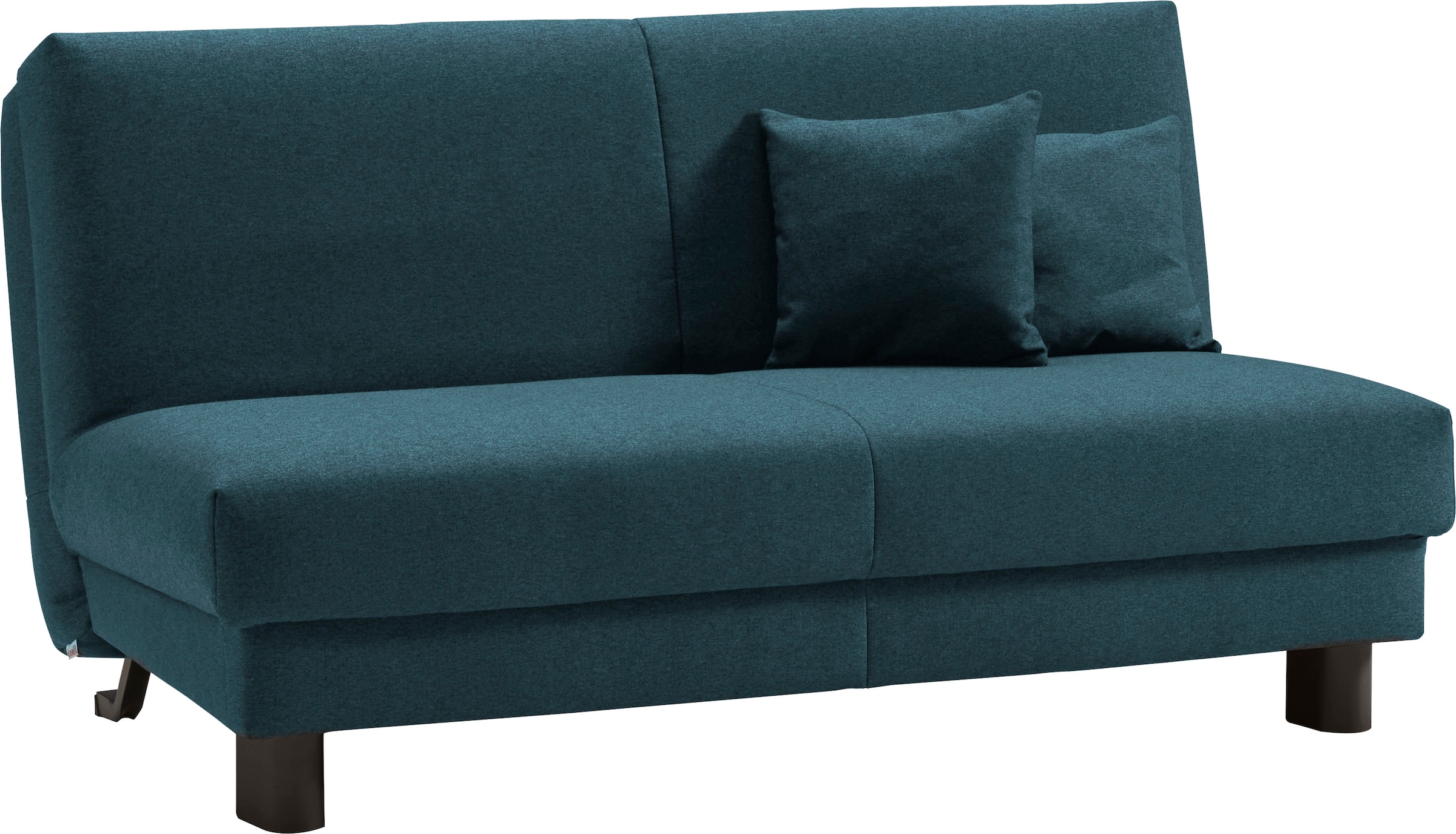 ell + ell Schlafsofa "Enny", Breite 180 cm, Liegehöhe 45 cm, Füße schwarz günstig online kaufen