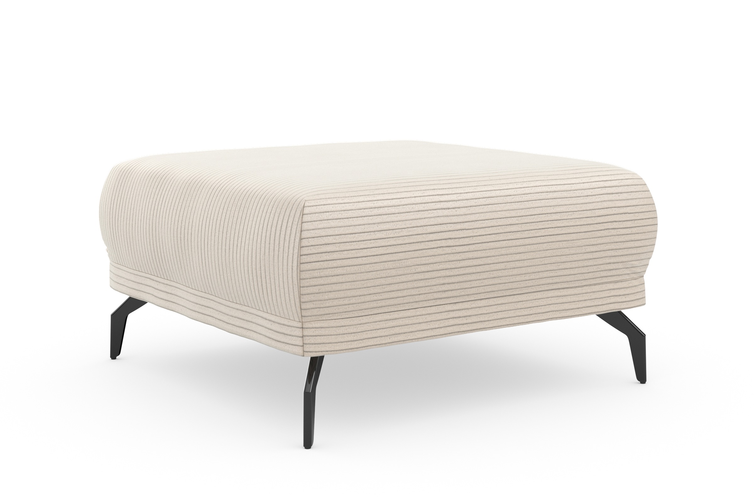 Home affaire Hocker »Coco« Cord-Bezug in 2 Ausführungen, Füßen 15 cm hoch günstig online kaufen