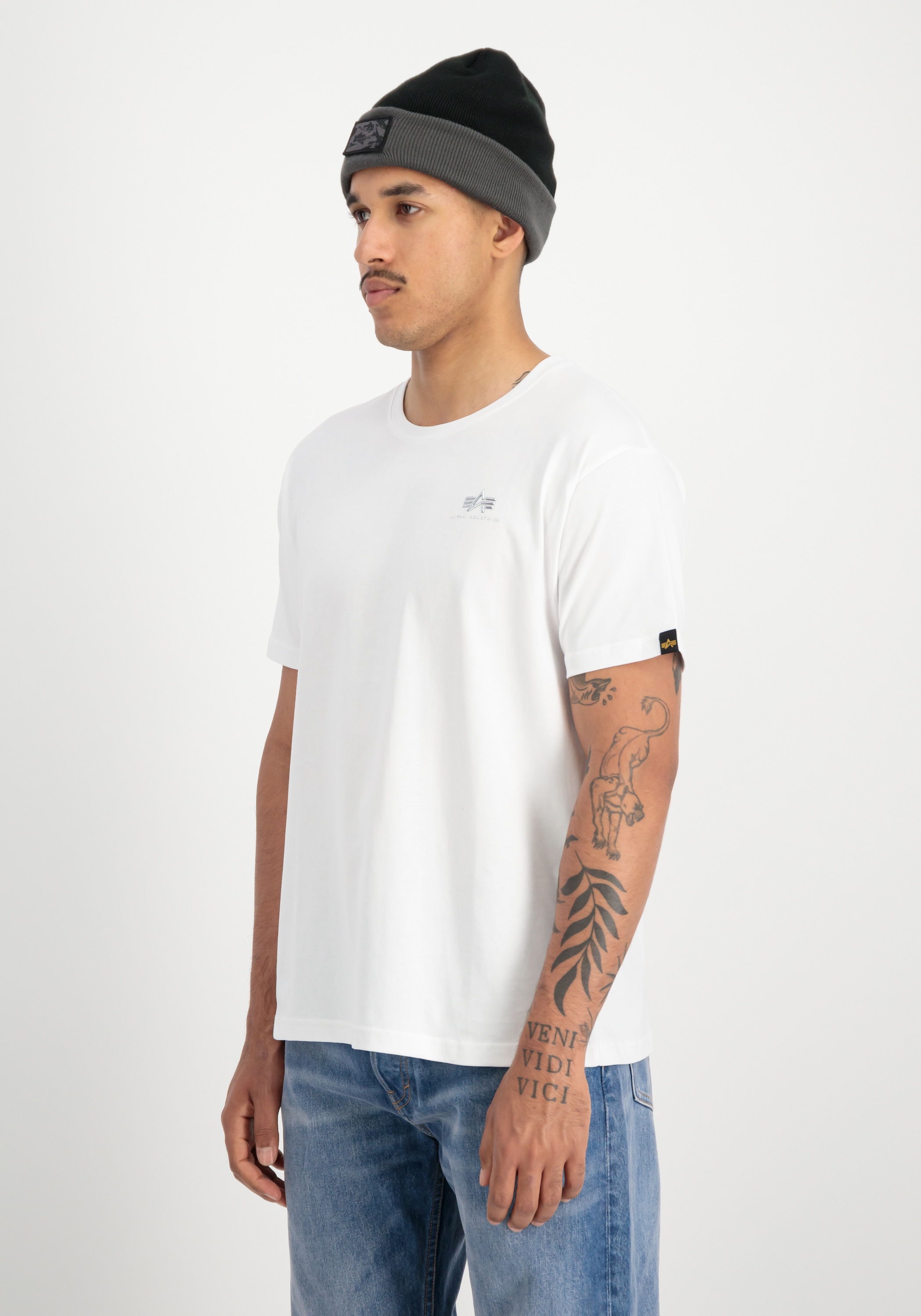 Alpha Industries T-Shirt »Alpha Industries Men - T-Shirts Basic T-Shirt SL TPU«