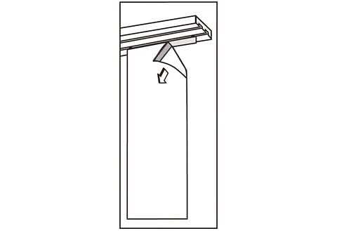 HOME WOHNIDEEN Schiebegardine »Kenmore«, (1 St.), HxB: 245x60