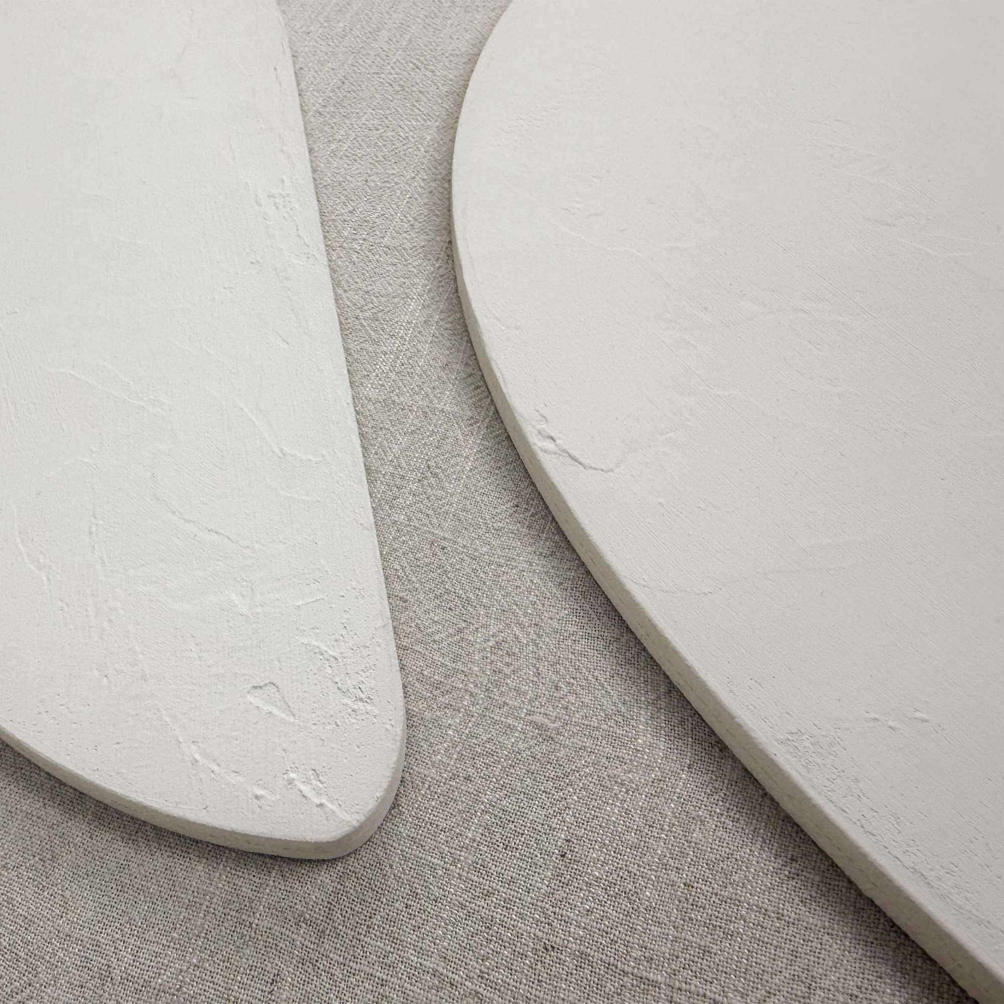 Reinders! Wandbild »Organic Pebbles«, Wohnzimmer - Beige - MDF - Abstrakt - 50x70 cm