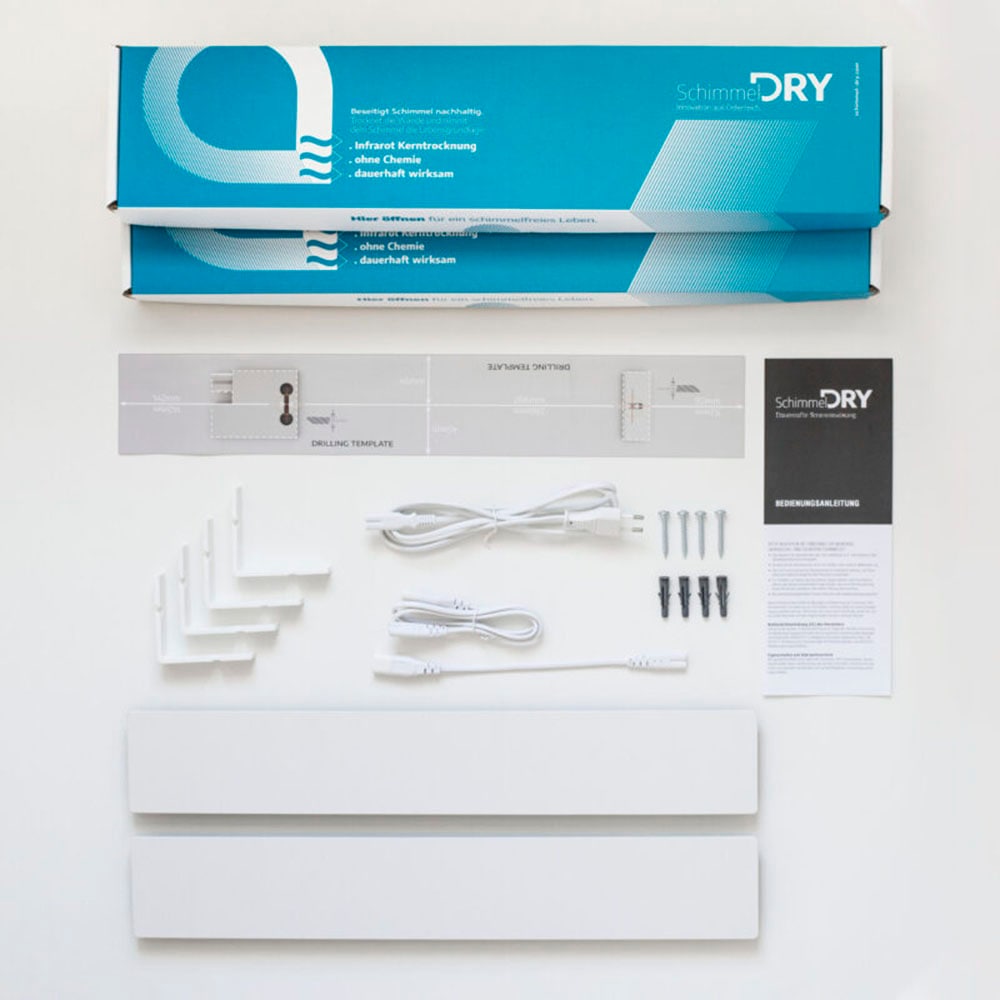 Schimmel Dry Infrarotheizung »Schimmel Dry-Set«, 2 Heizelemente gegen Schimmel in der Wand