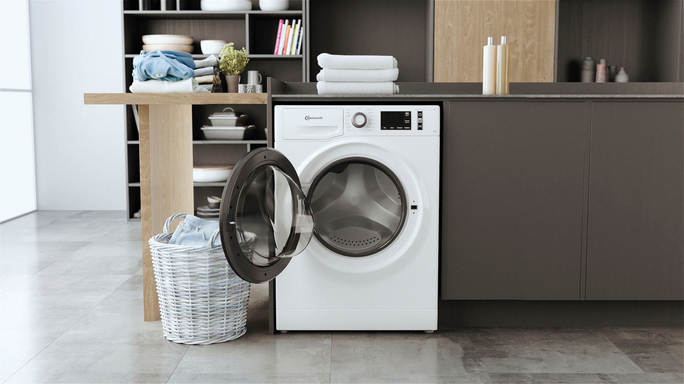 BAUKNECHT Waschmaschine, W Active kg, 8 8A, bei U/min 1400 online