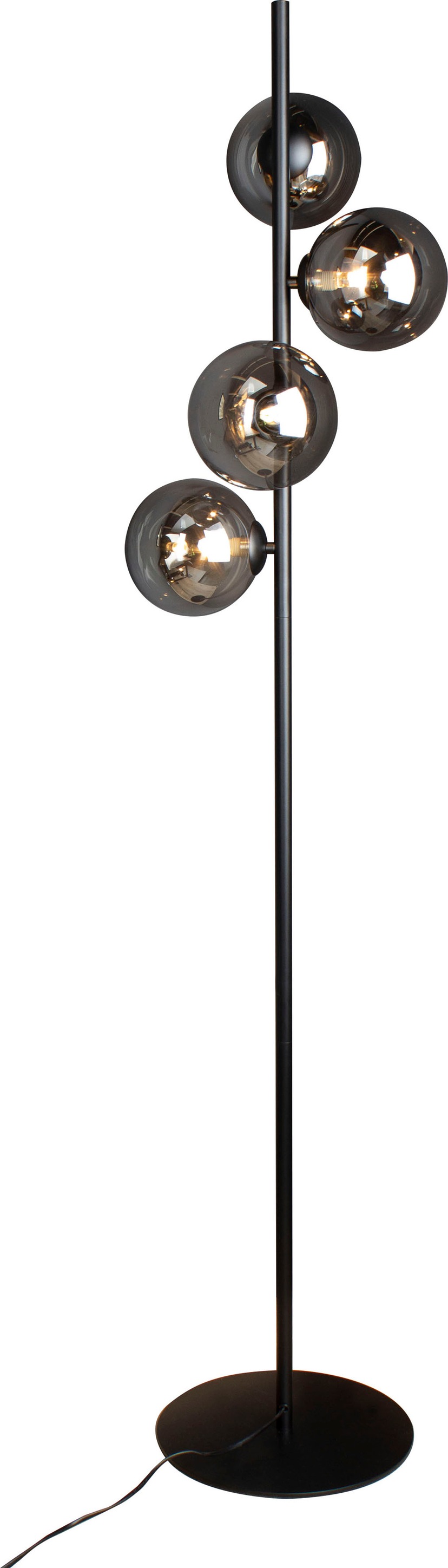 Pauleen Stehlampe »Grand Reverie«, 10 flammig-flammig, E27, Stoffschirm Rosa  auf Raten kaufen