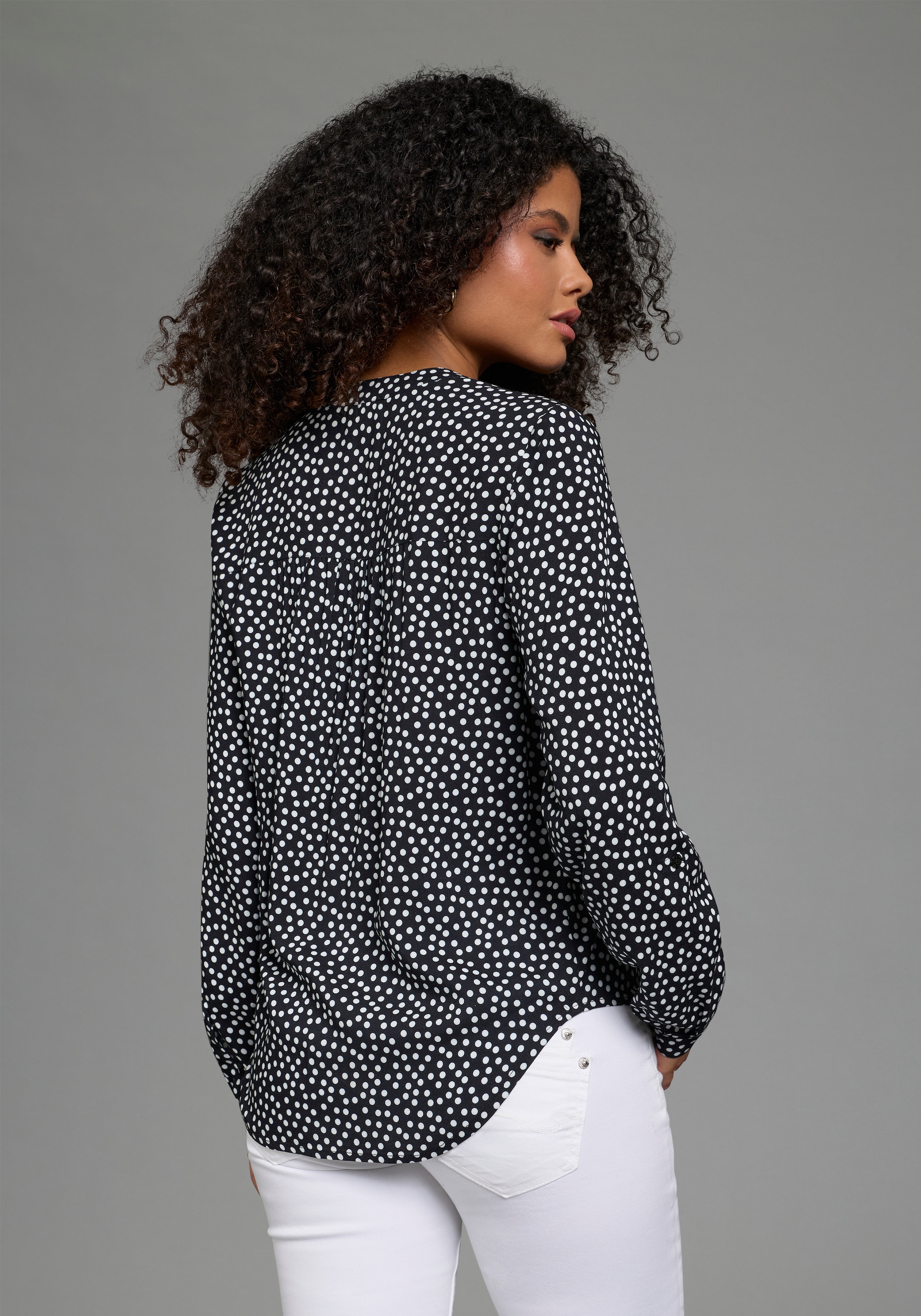 AJC Hemdbluse aus weich fließender Viskose