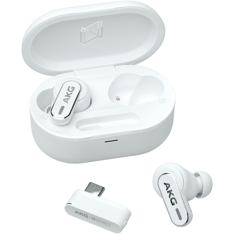 AKG Kopfhörer »N5 Hybrid« Bluetooth Active Noise Cancelling (ANC) weiß Zoom-zertifizierte perfekte Anrufqualität