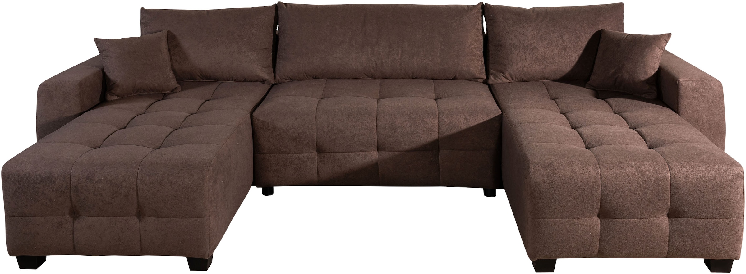 COLLECTION AB Wohnlandschaft »Bella U-Form, Breite 314 cm« Wonlandschaft, Schlaffunktion,Bonnelfederkern,Rückenkissen