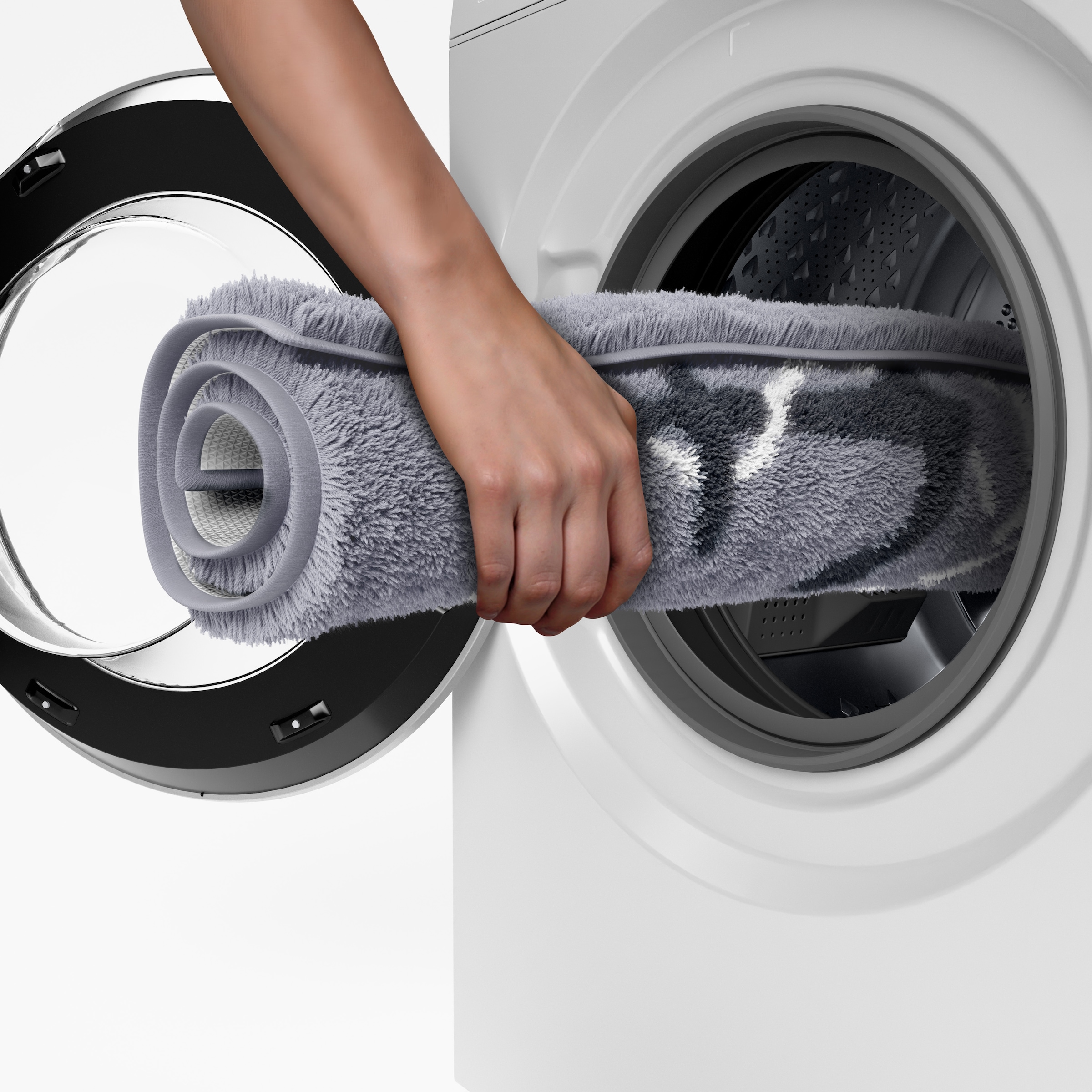 Grund Badematte »Port Louis« Höhe 20 mm rutschhemmend beschichtet fußbodenheizungsgeeignet Design mit Anker, maritim, Made in Europe