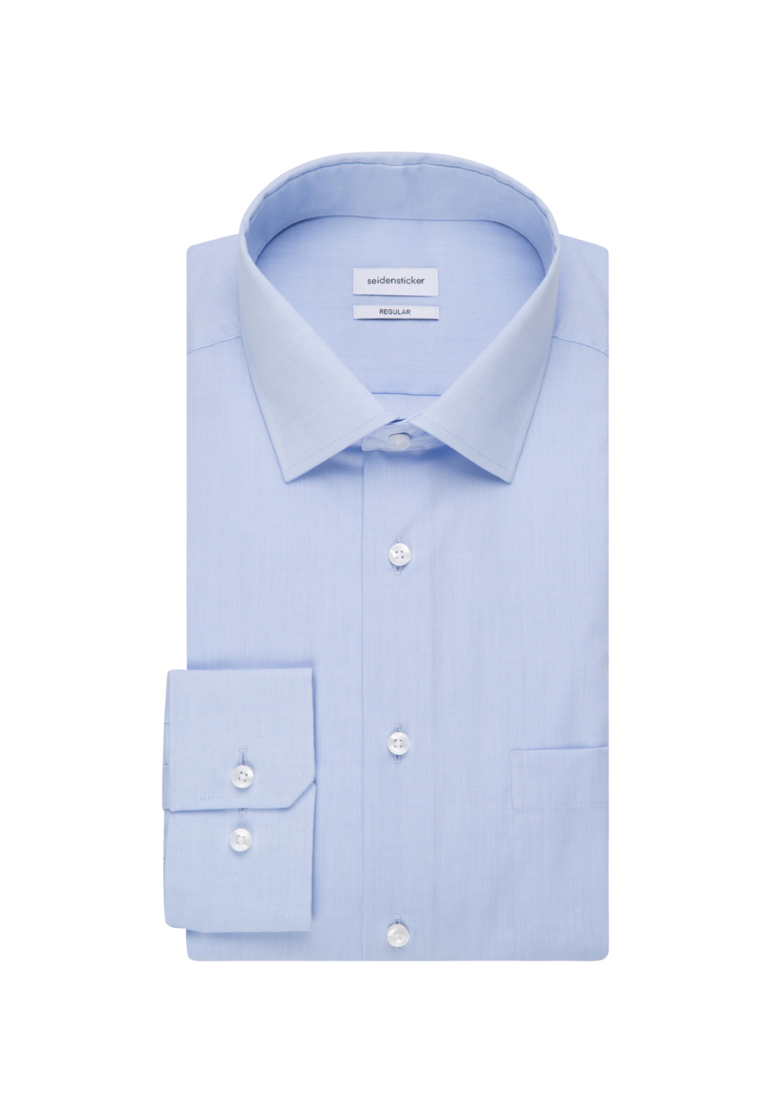 seidensticker Businesshemd »Schwarze Rose« Regular 1/1 Kentkragen Uni