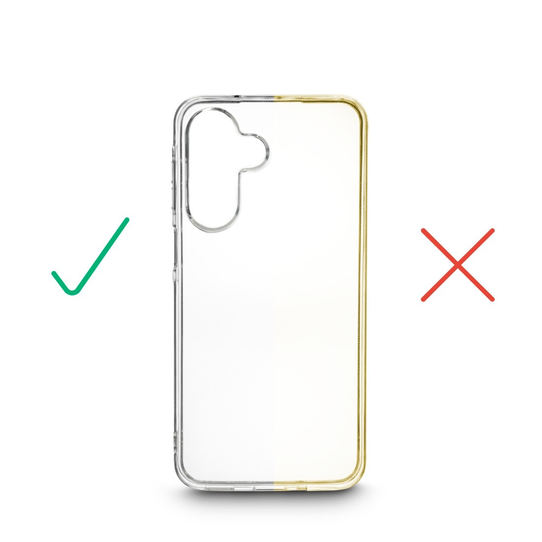 Hama Handyhülle »Handyhülle TPU transparent für Samsung Galaxy A27 5G« Smartphones Anti-Vergilbung, Kratzschutz, Anti-Rutsch, Kameraschutz